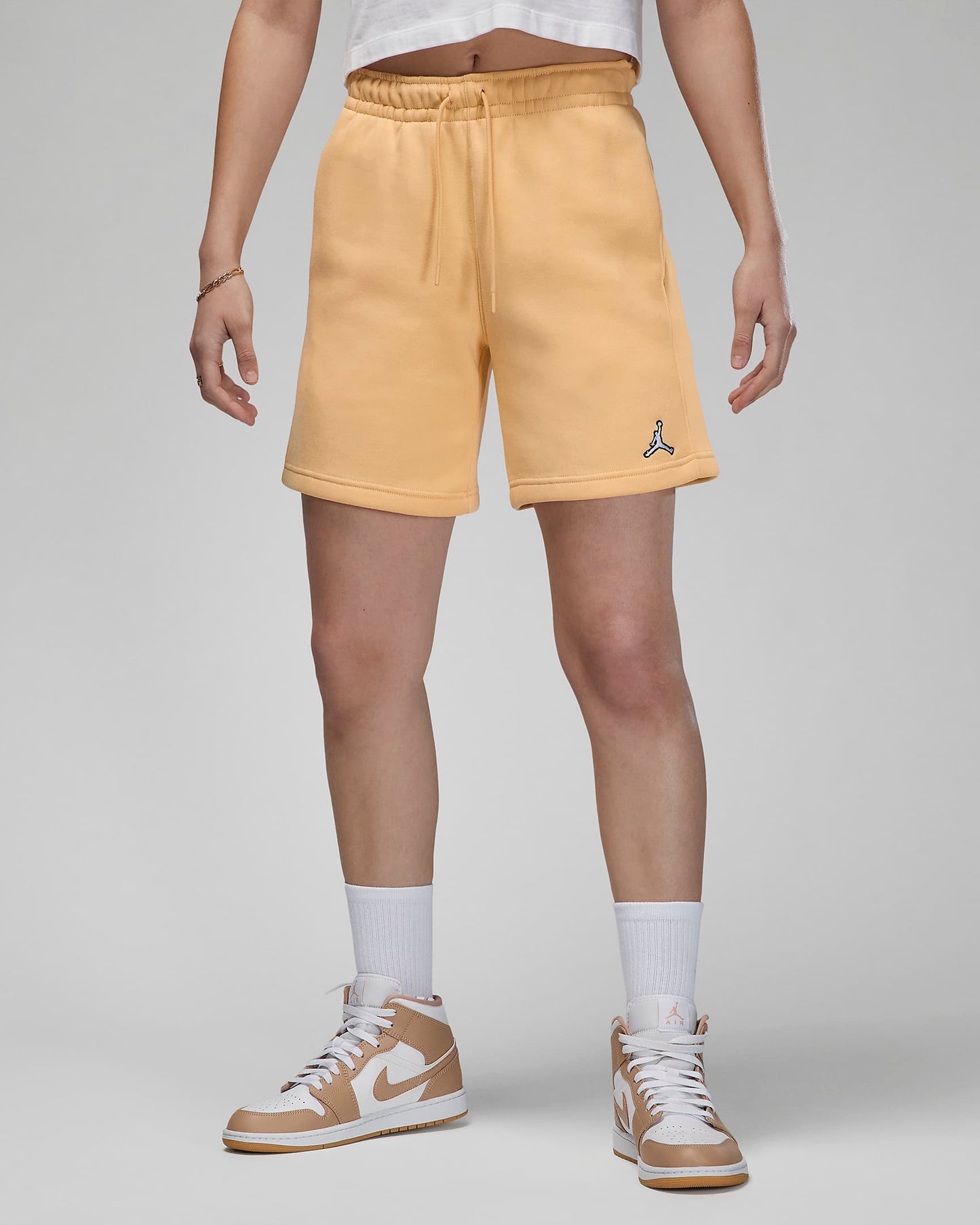 Jordan Brooklyn Fleece Shorts | Celestial Gold