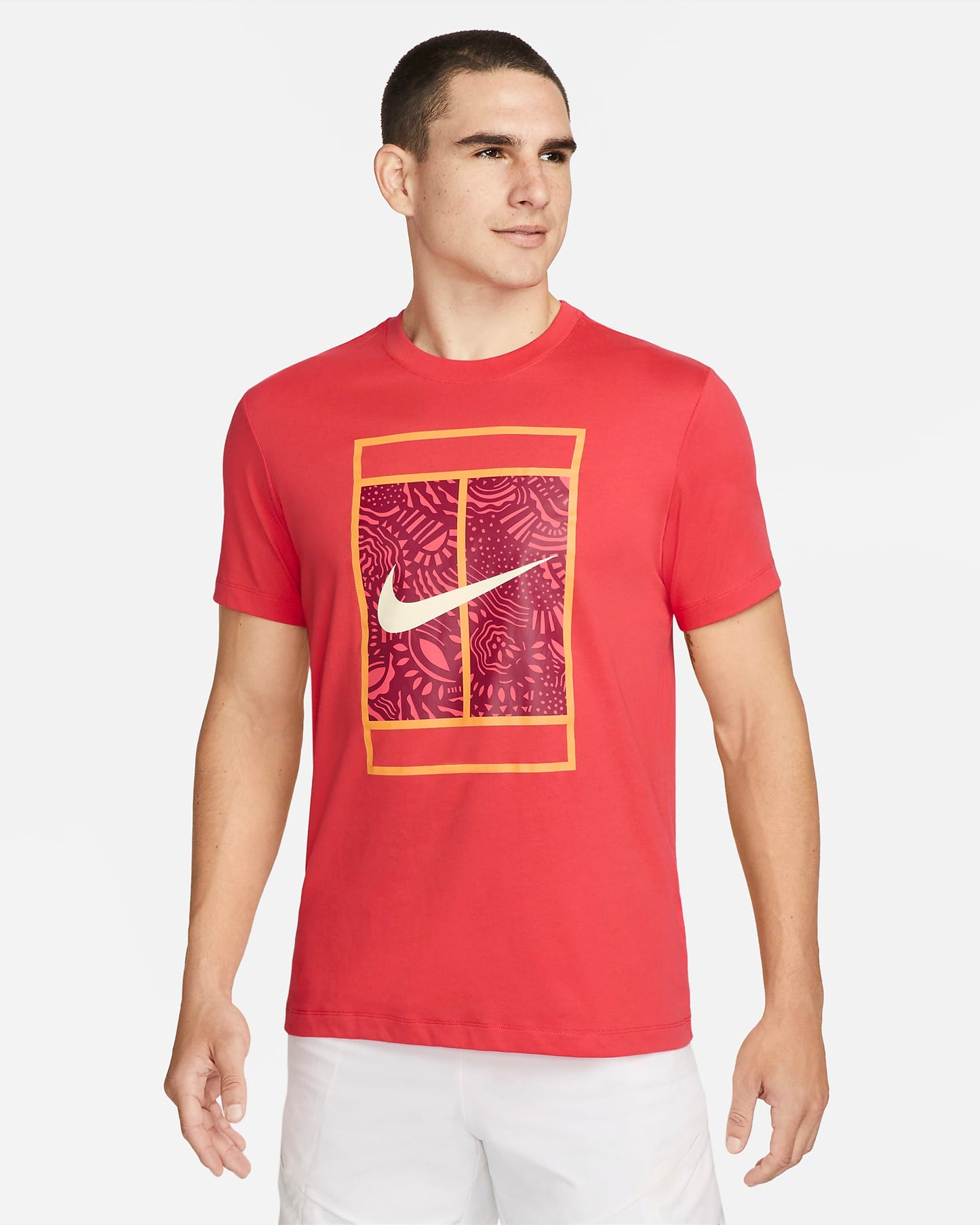 NikeCourt Dri-FIT T-shirt | Track Red