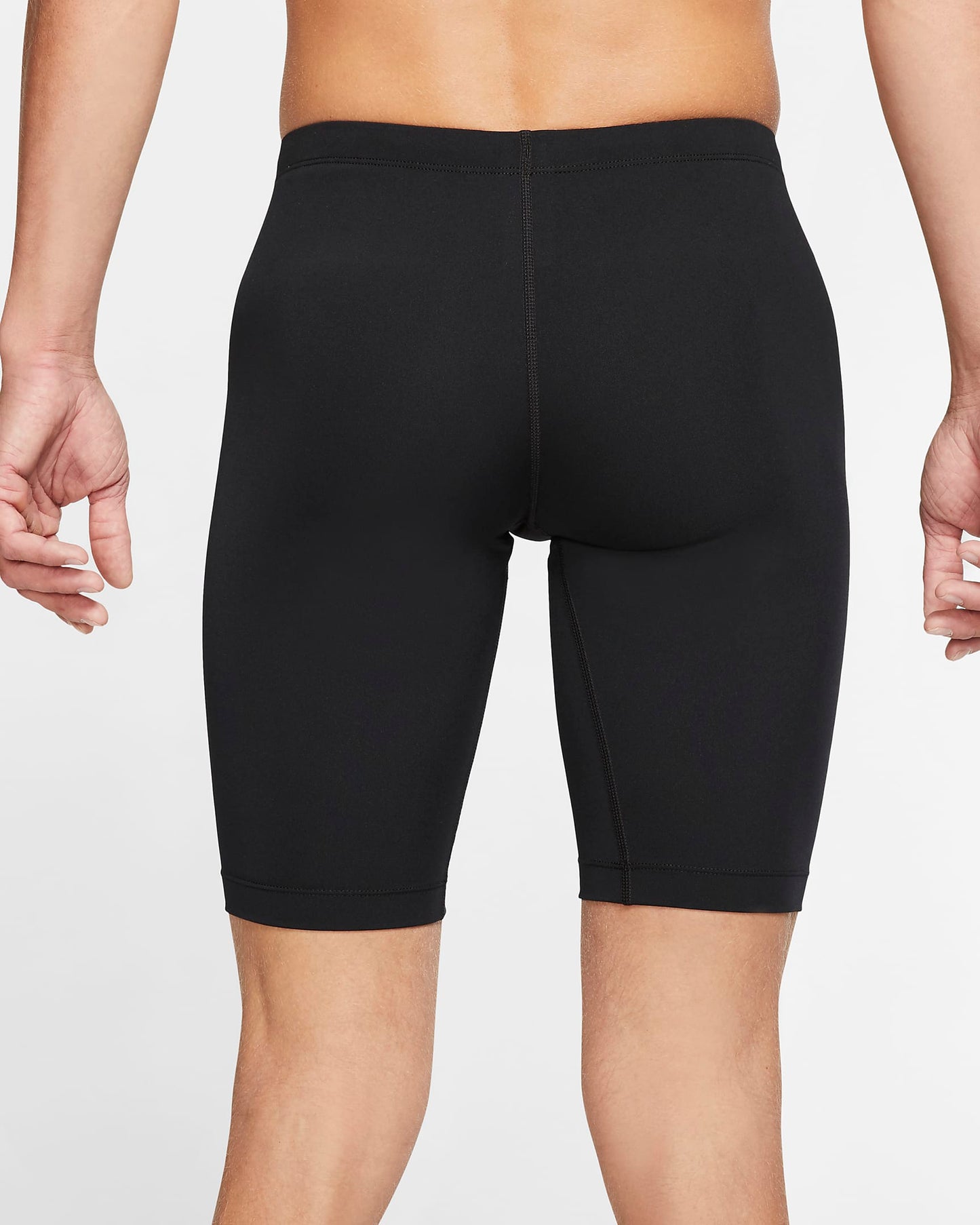 Nike Solid Men's Swimming Jammer | Black