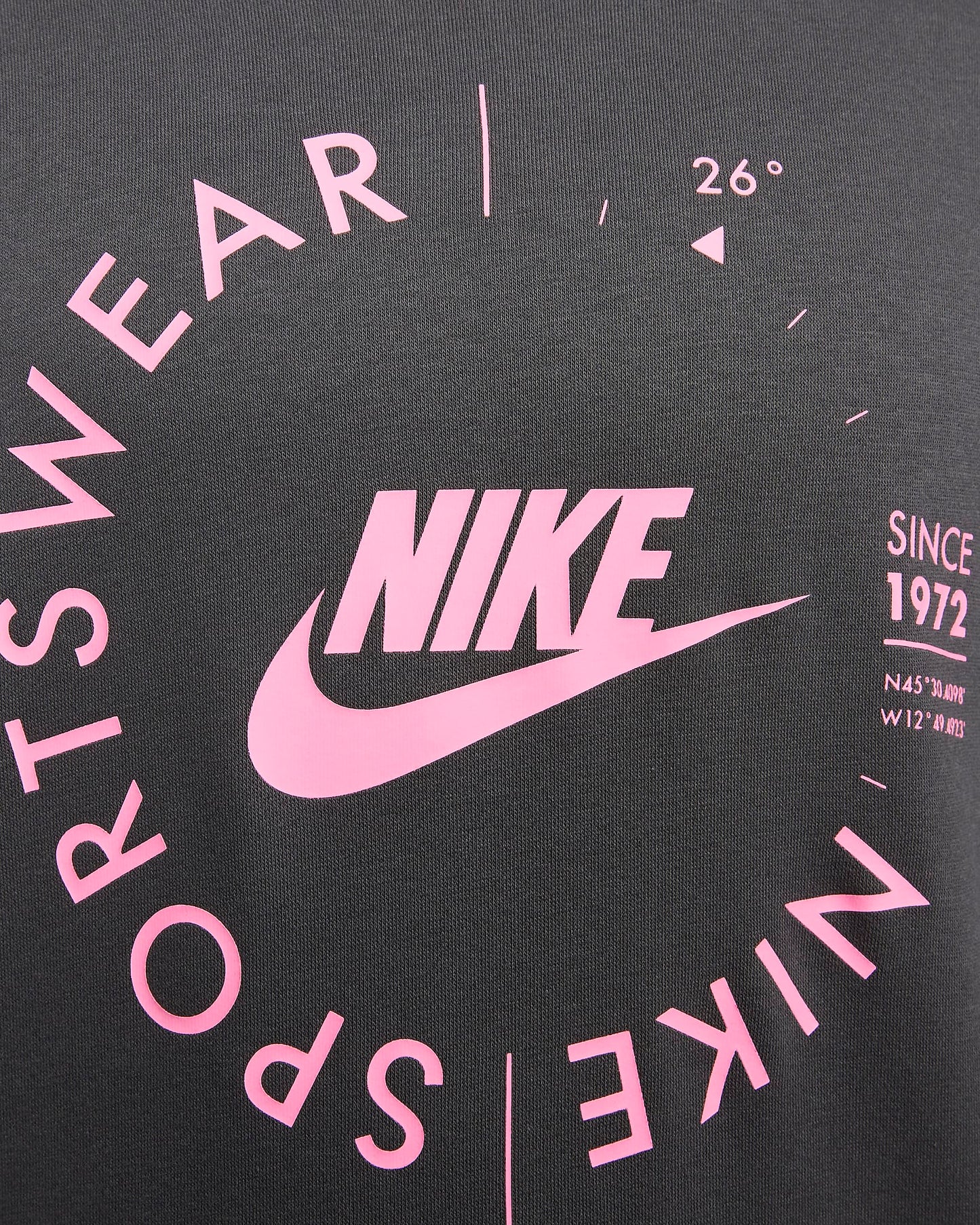 Nike Sportswear Oversized Sports Utility Crew-Neck Sweatshirt | Anthracite
