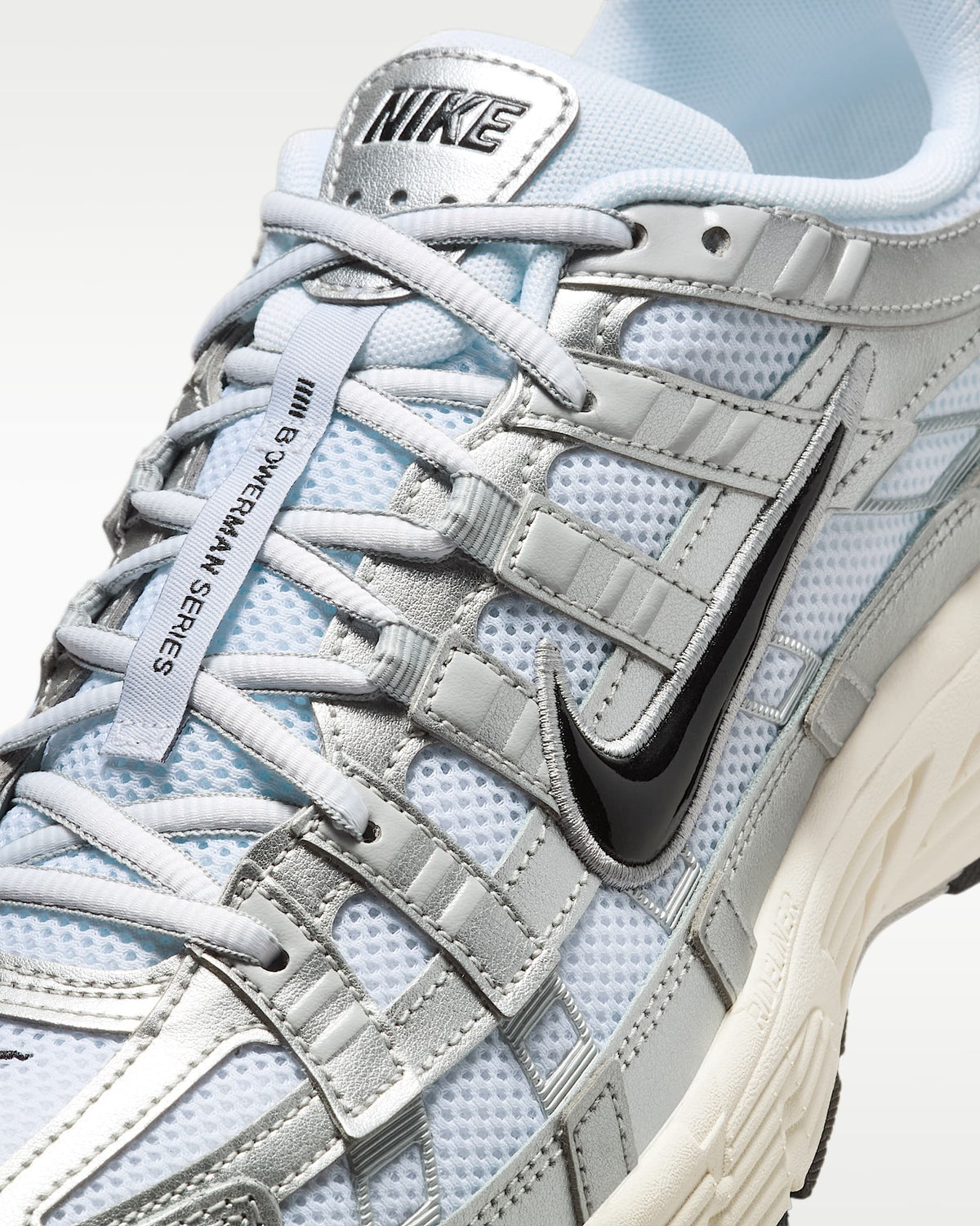 Nike P-6000 | White&Flat Silver