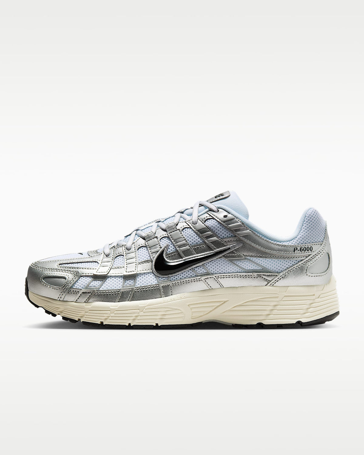 Nike P-6000 | White&Flat Silver