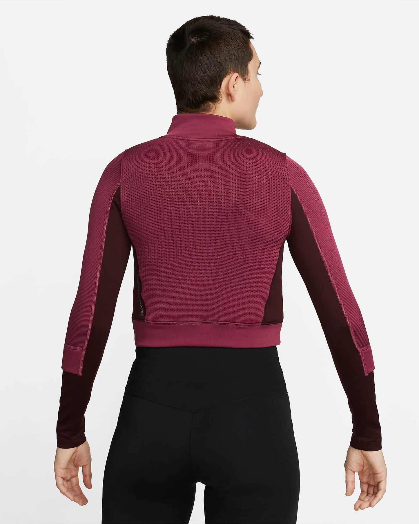 Nike Therma-FIT ADV City Ready Women's 1/4-Zip Top | Rosewood