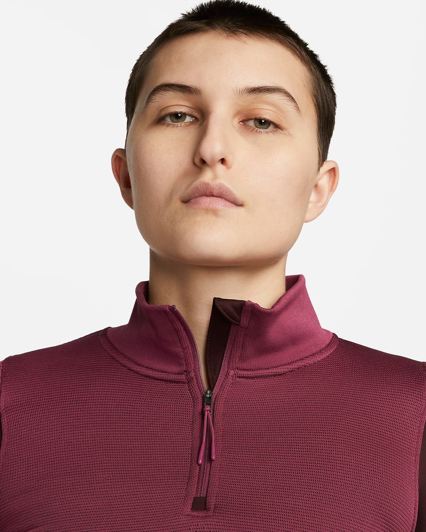 Nike Therma-FIT ADV City Ready Women's 1/4-Zip Top | Rosewood