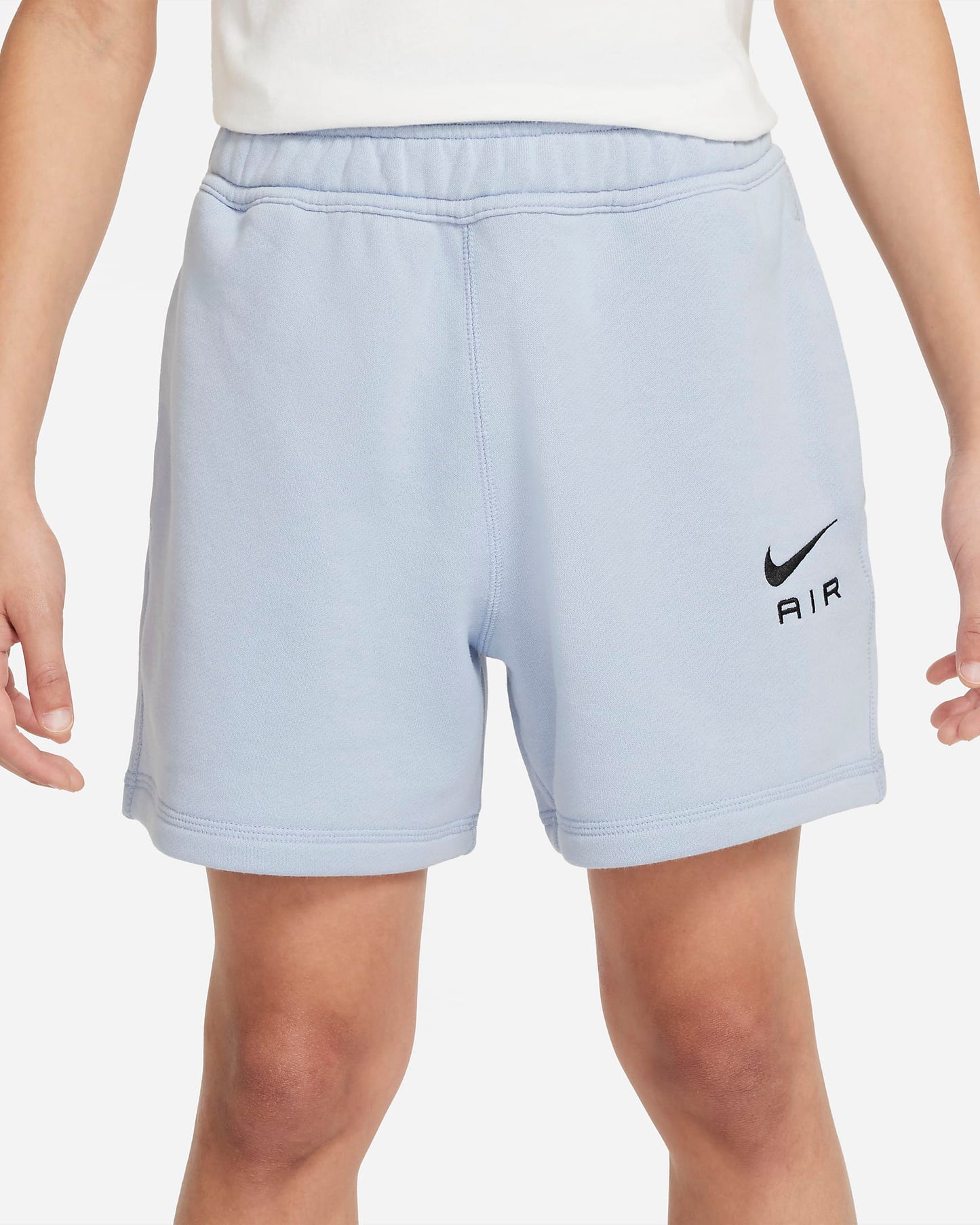 Nike Air Older Kids' French Terry Shorts | Blue Whisper