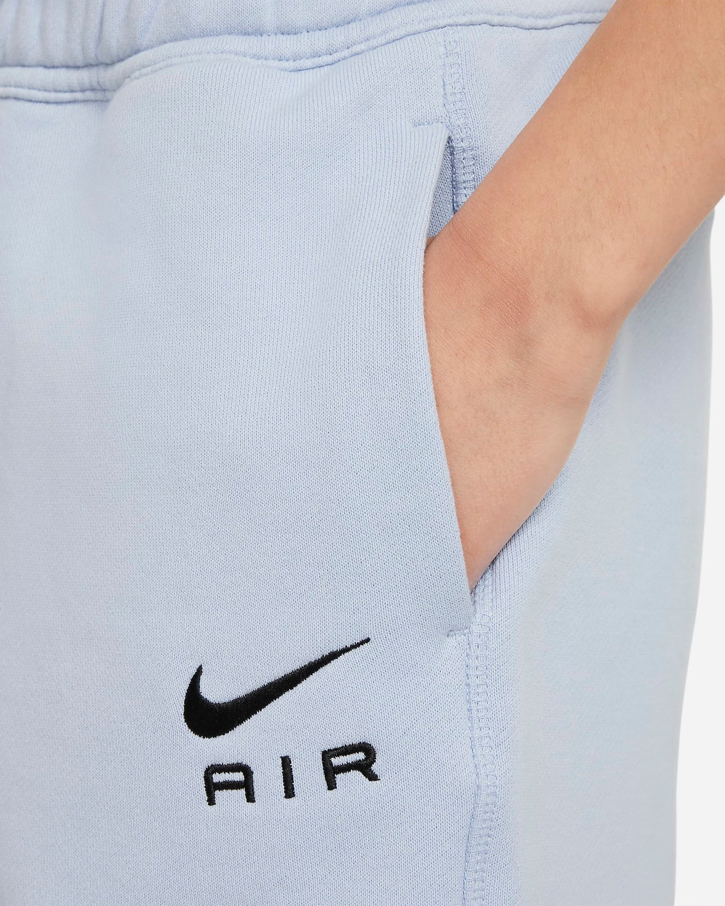 Nike Air Older Kids' French Terry Shorts | Blue Whisper