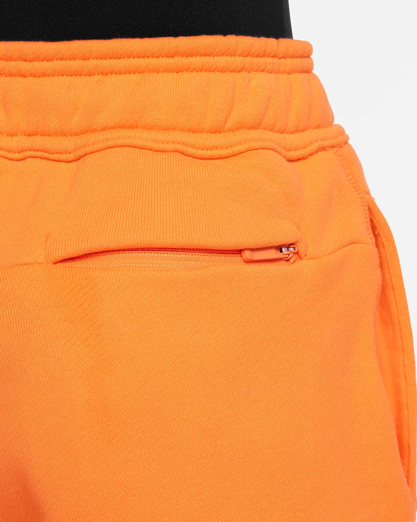 Nike Air Older Kids' French Terry Shorts | Bright Mandarin