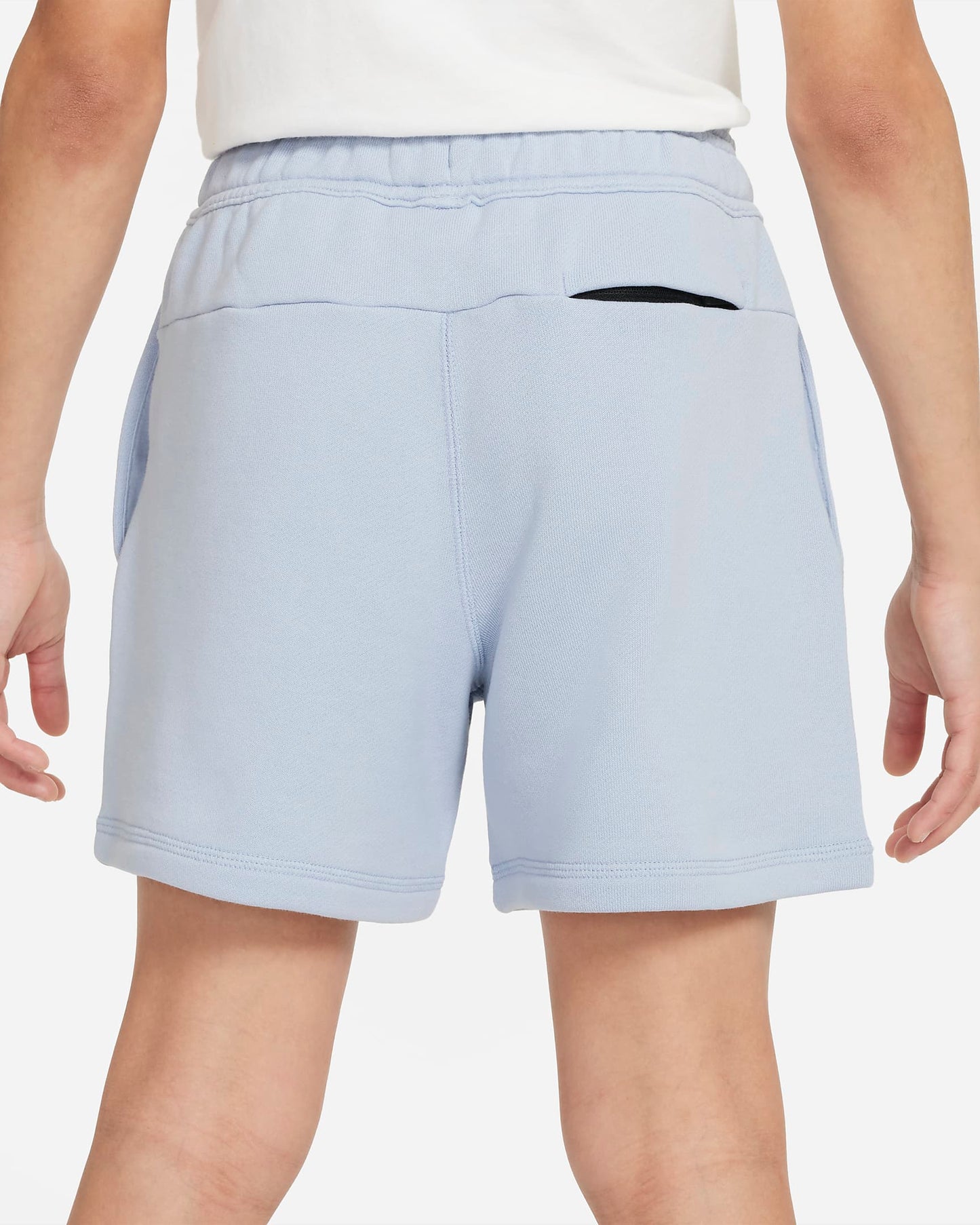 Nike Air Older Kids' French Terry Shorts | Blue Whisper