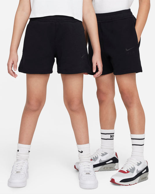 Nike Air Older Kids' French Terry Shorts | Black