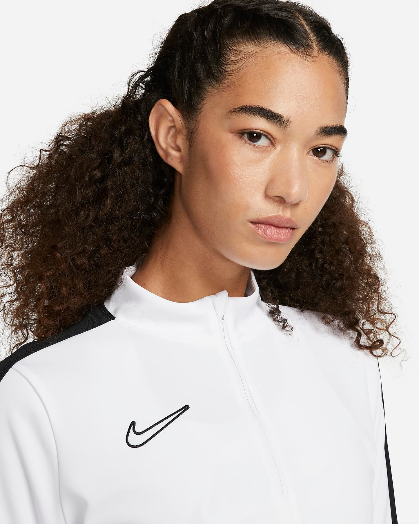 Nike Dri-FIT Academy 1/2-zip top | White