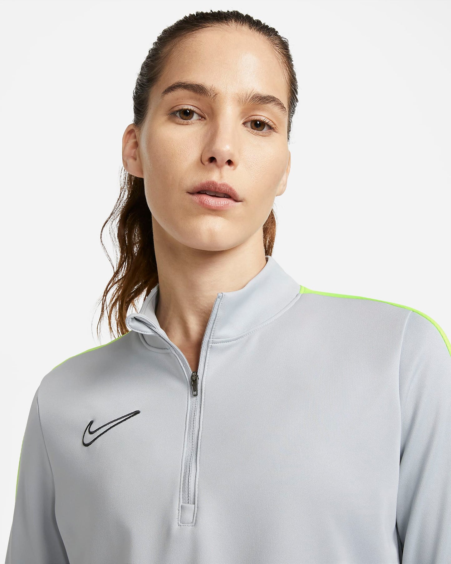 Nike Dri-FIT Academy 1/2-zip top | Flat Silver