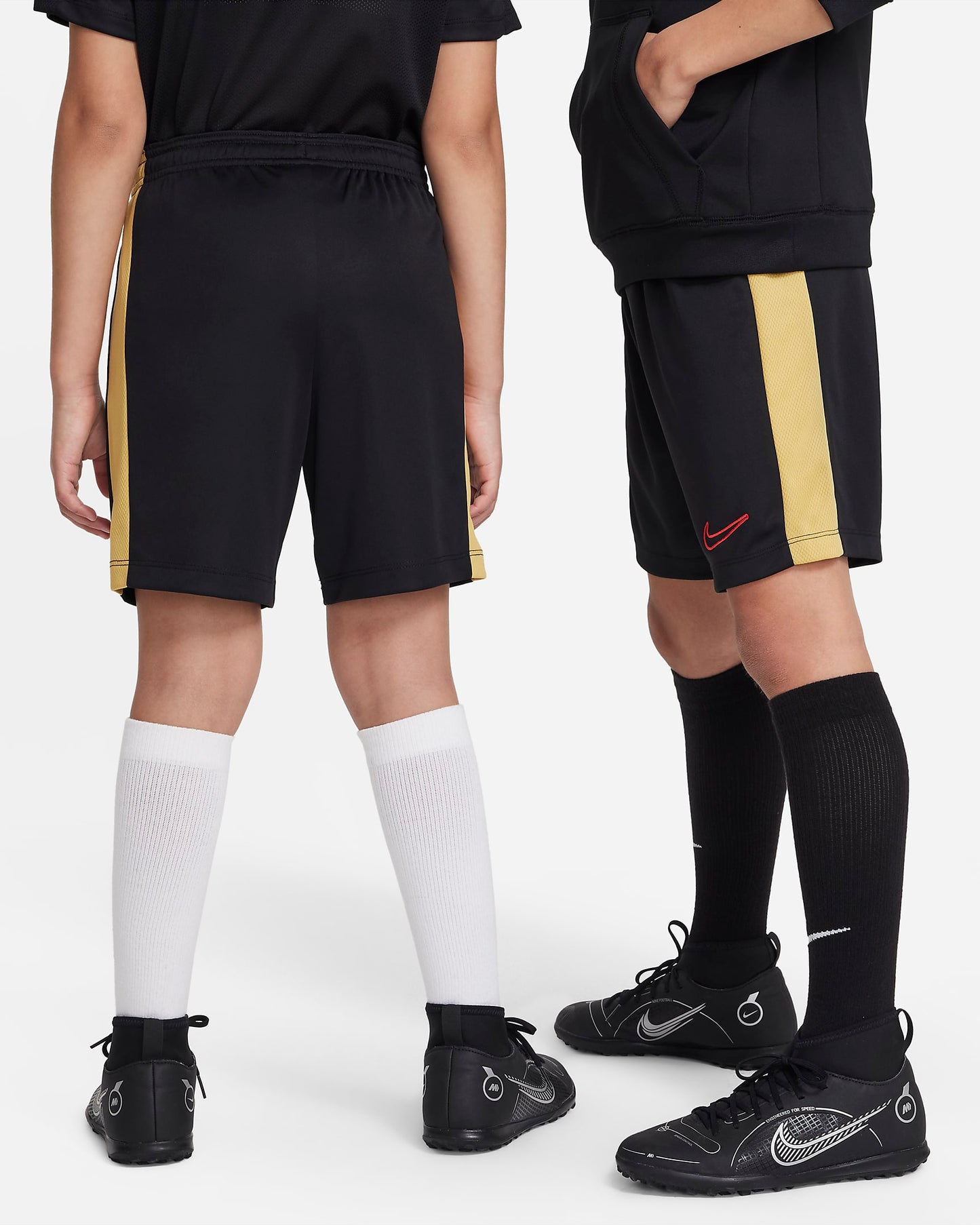 Nike Dri-FIT Academy23 Kids' Football Shorts | Wheat Gold