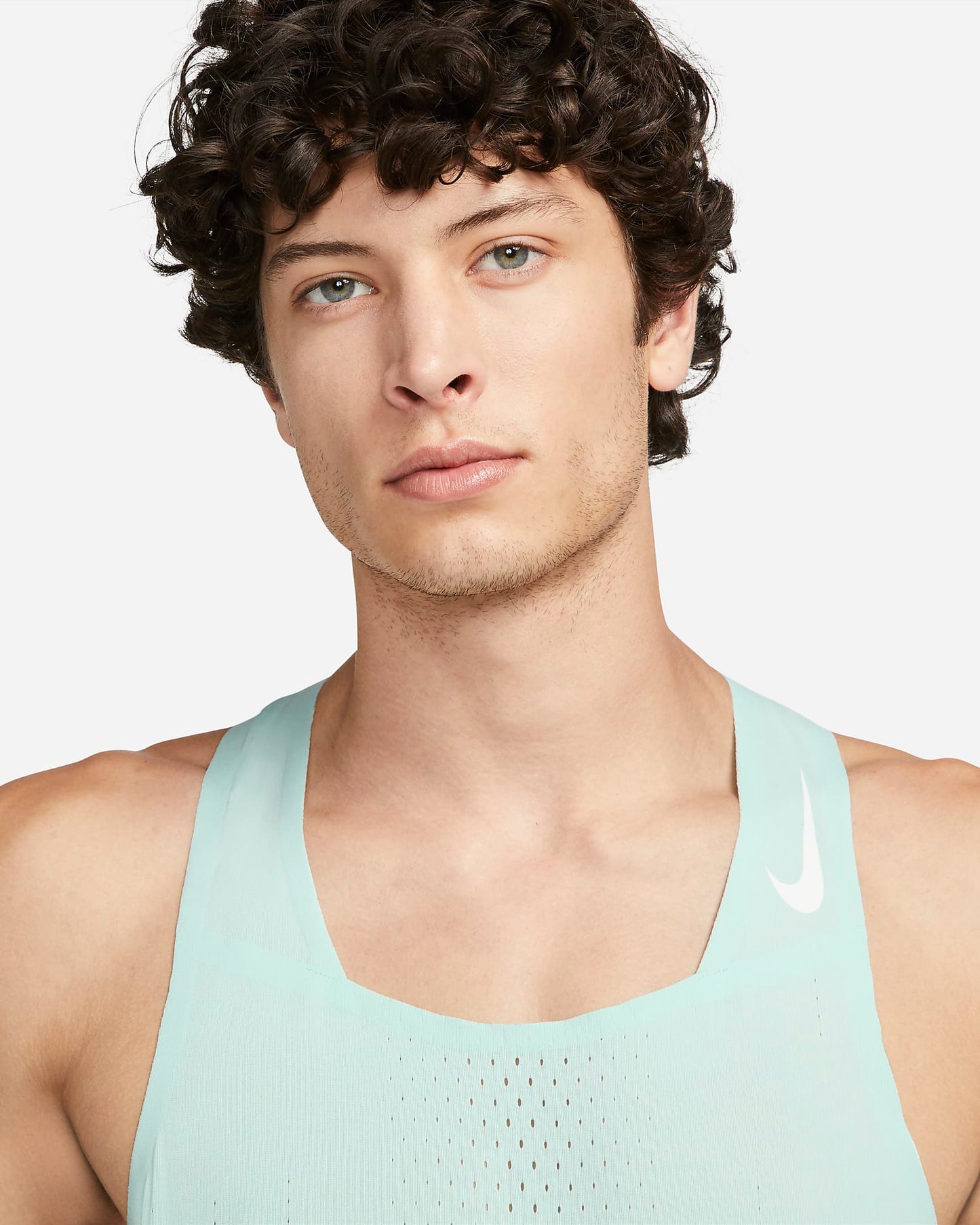 Nike Dri-FIT ADV AeroSwift Men's Racing Vest | Jade Ice