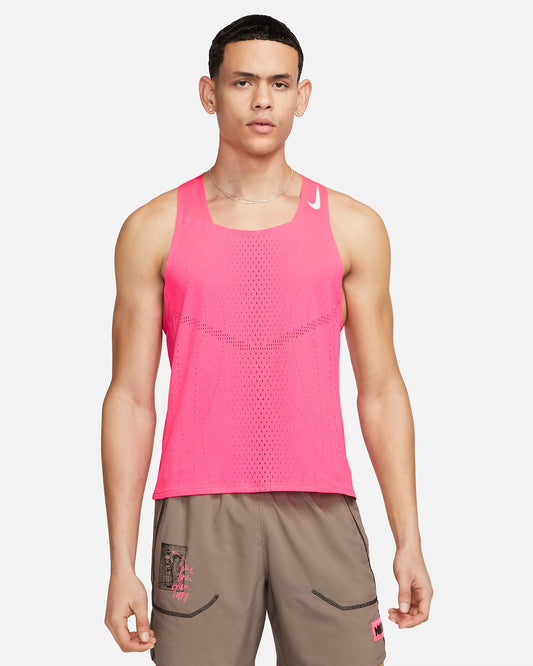 Nike Dri-FIT ADV AeroSwift Men's Racing Vest | Hyper Pink