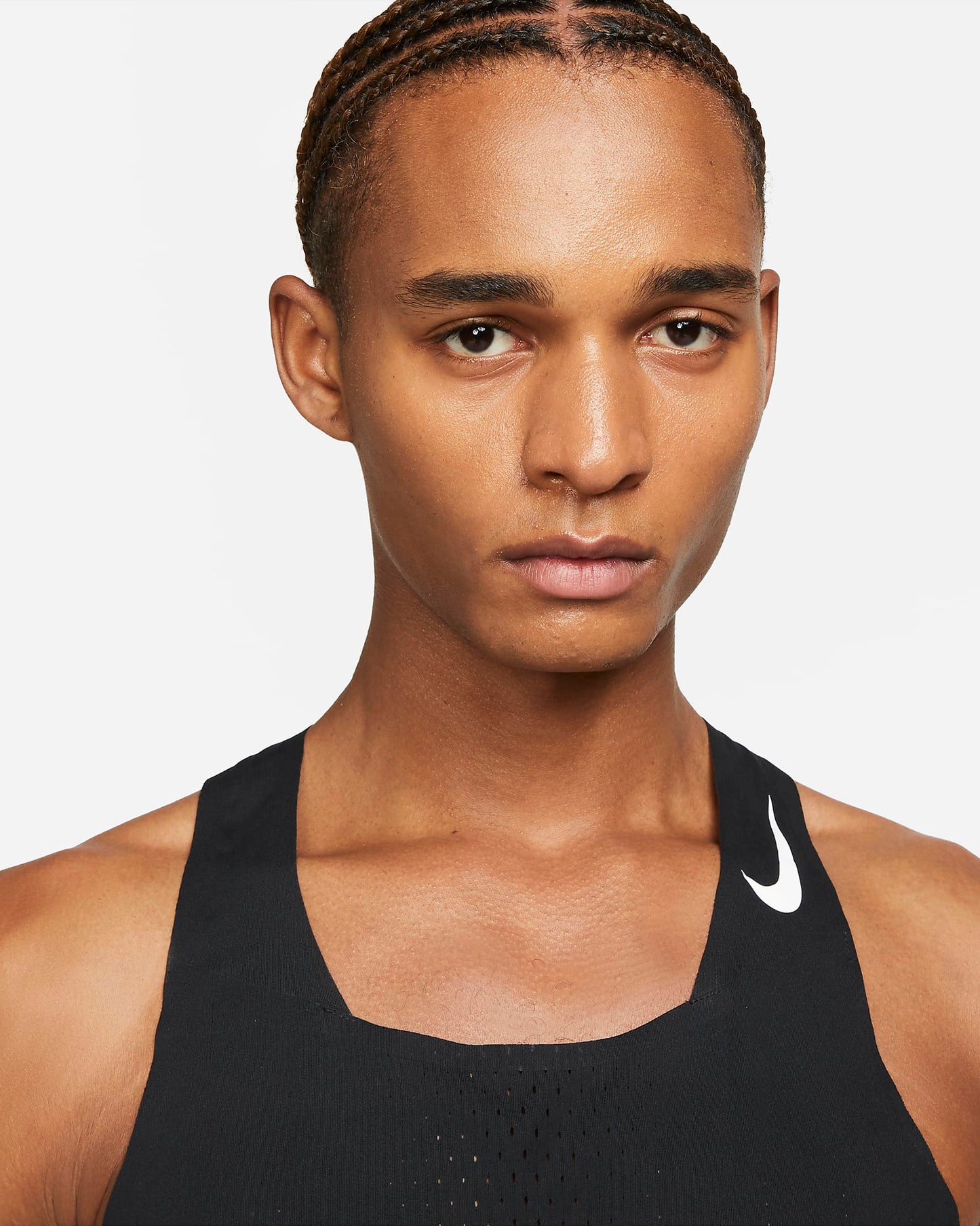 Nike Dri-FIT ADV AeroSwift Men's Racing Vest | Black