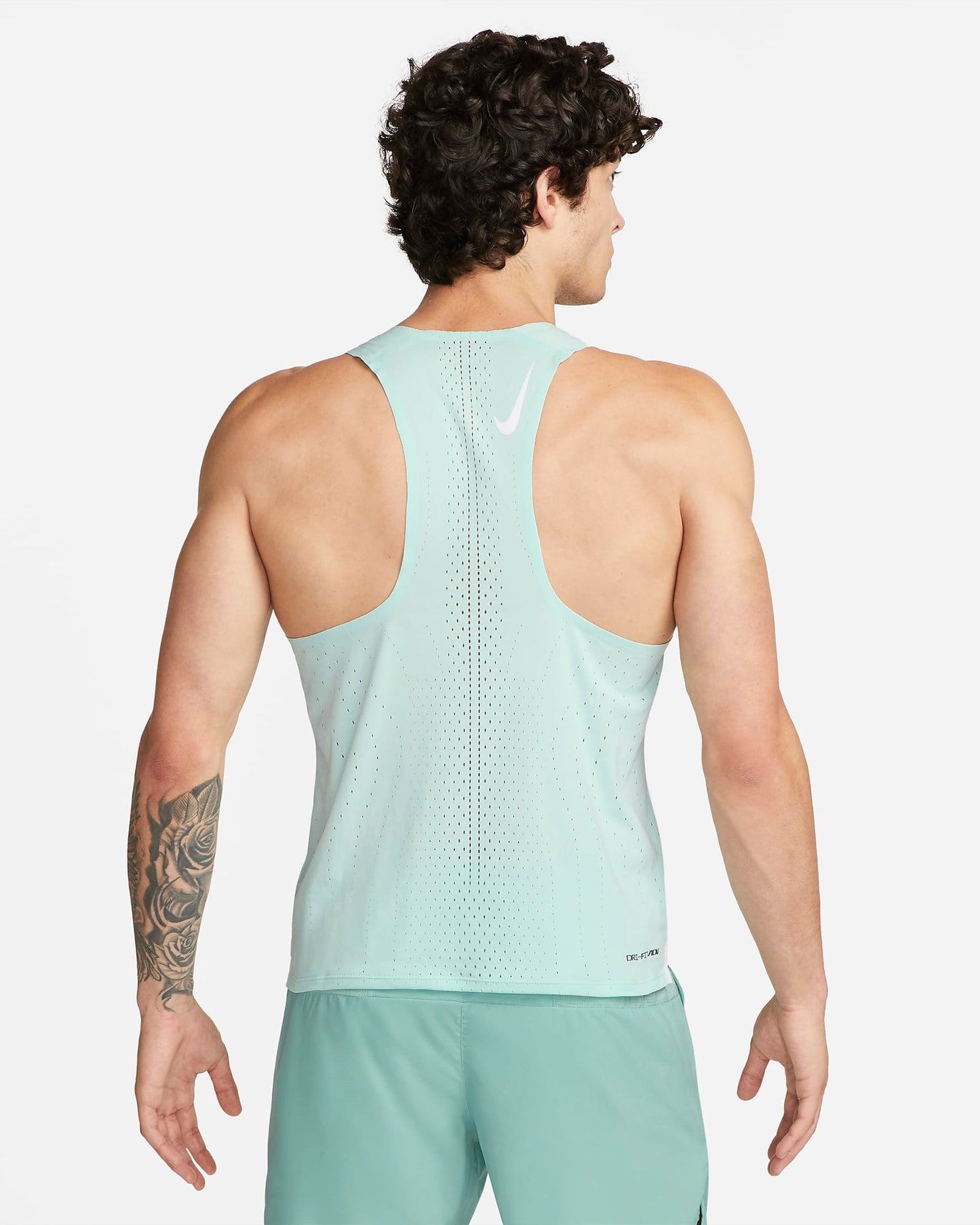 Nike Dri-FIT ADV AeroSwift Men's Racing Vest | Jade Ice