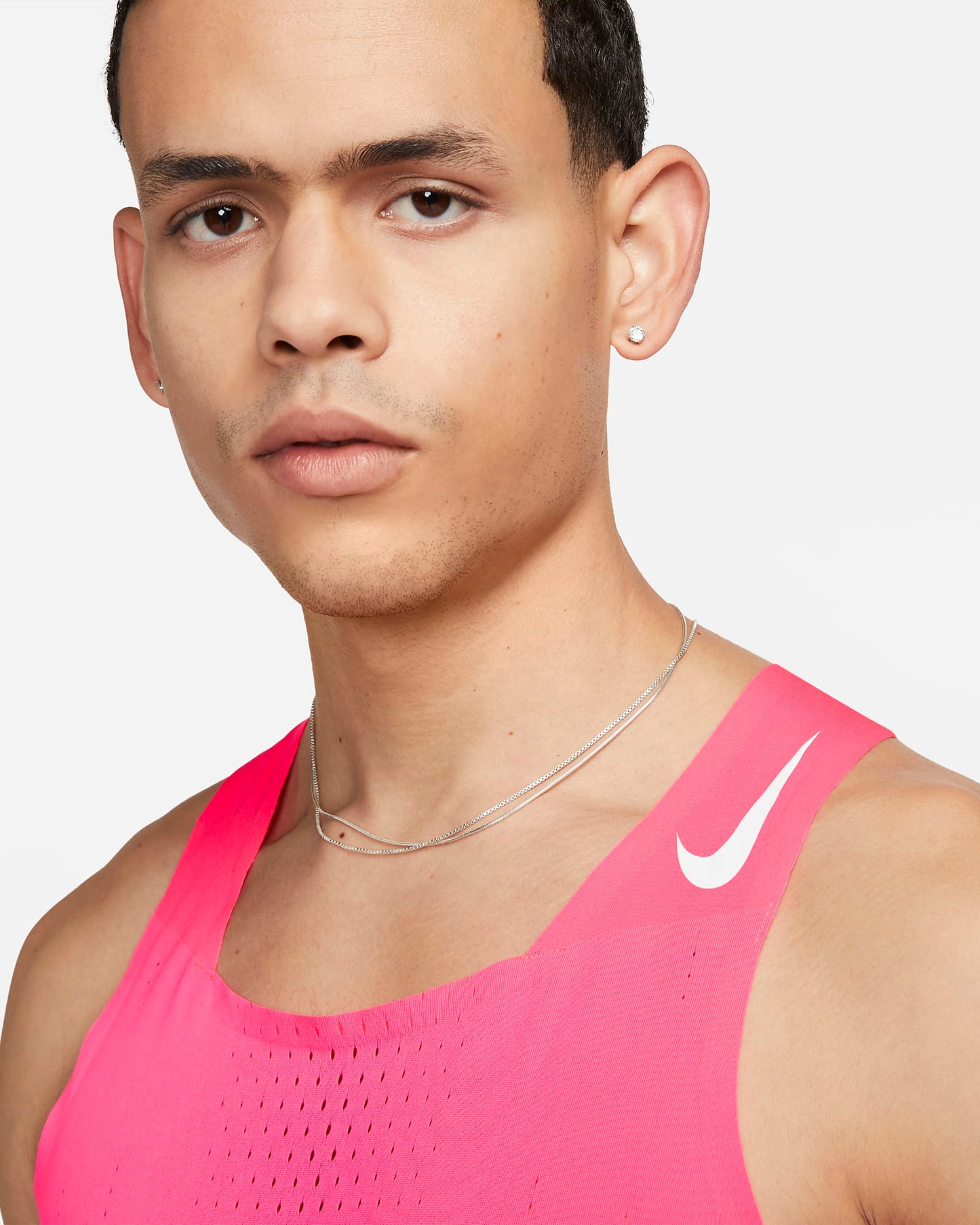 Nike Dri-FIT ADV AeroSwift Men's Racing Vest | Hyper Pink