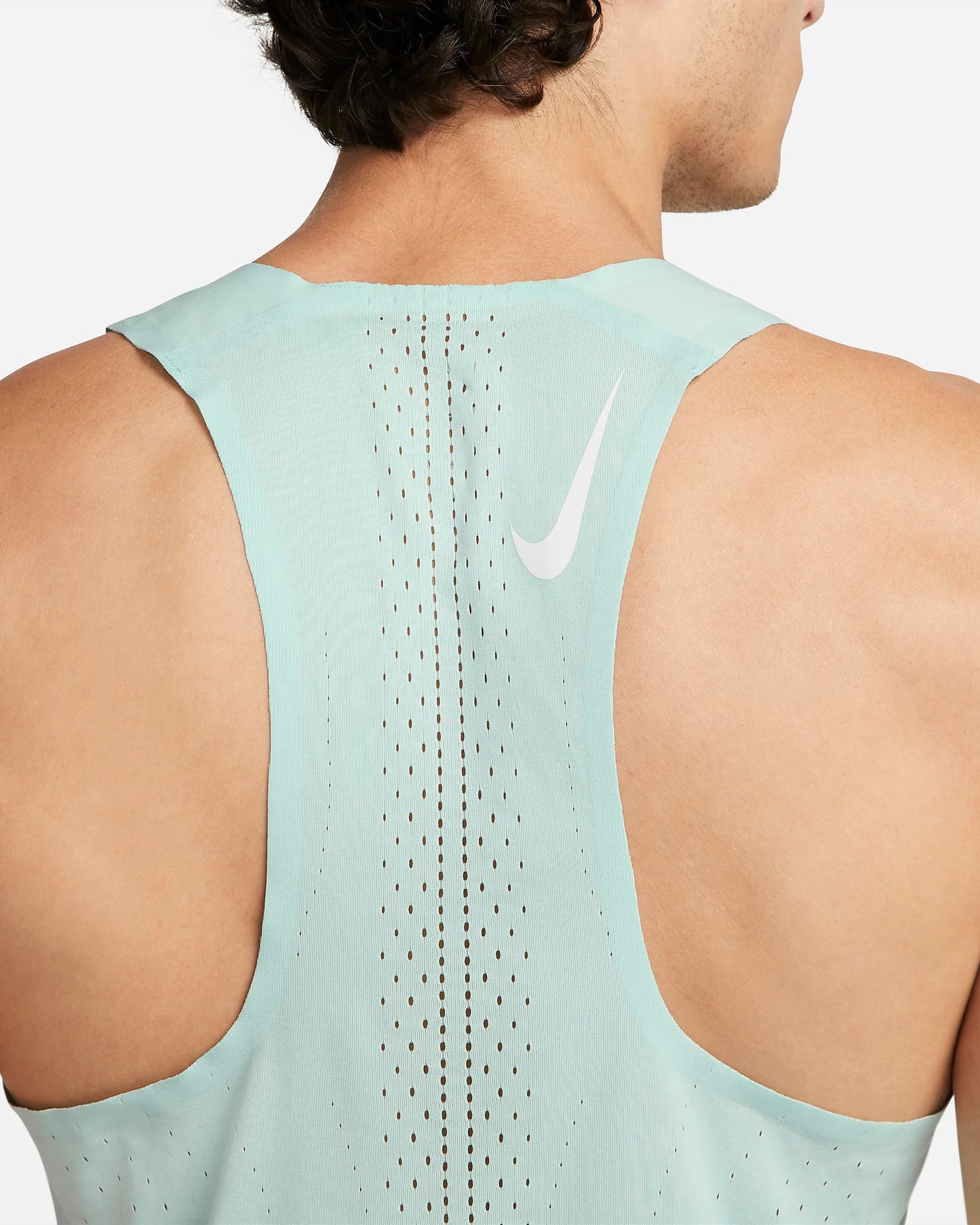 Nike Dri-FIT ADV AeroSwift Men's Racing Vest | Jade Ice