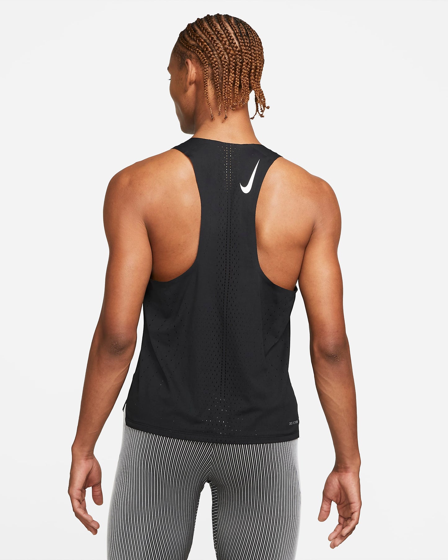 Nike Dri-FIT ADV AeroSwift Men's Racing Vest | Black