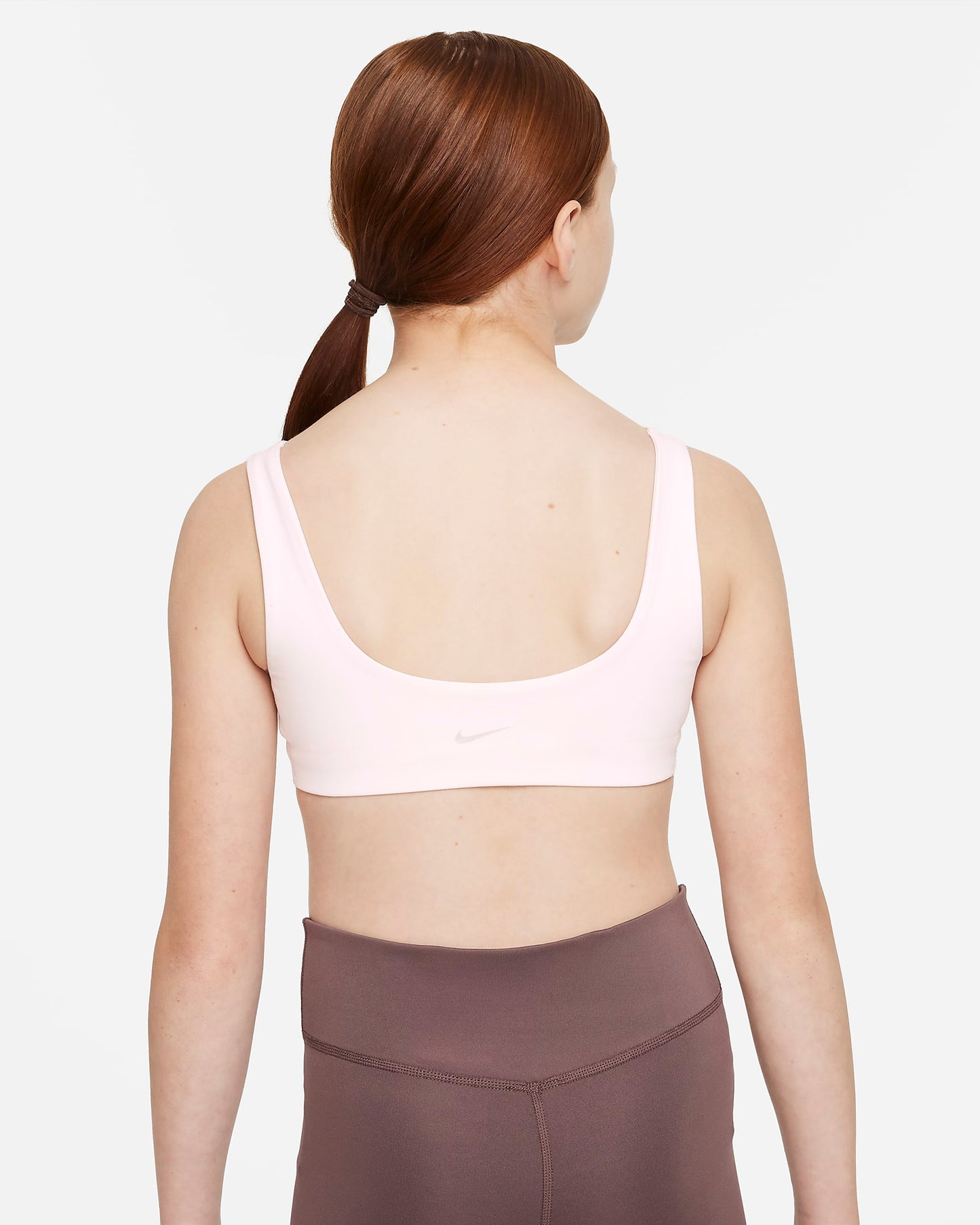 Nike Dri-FIT Alate All U Older Girls' Sports Bra | Light Soft Pink