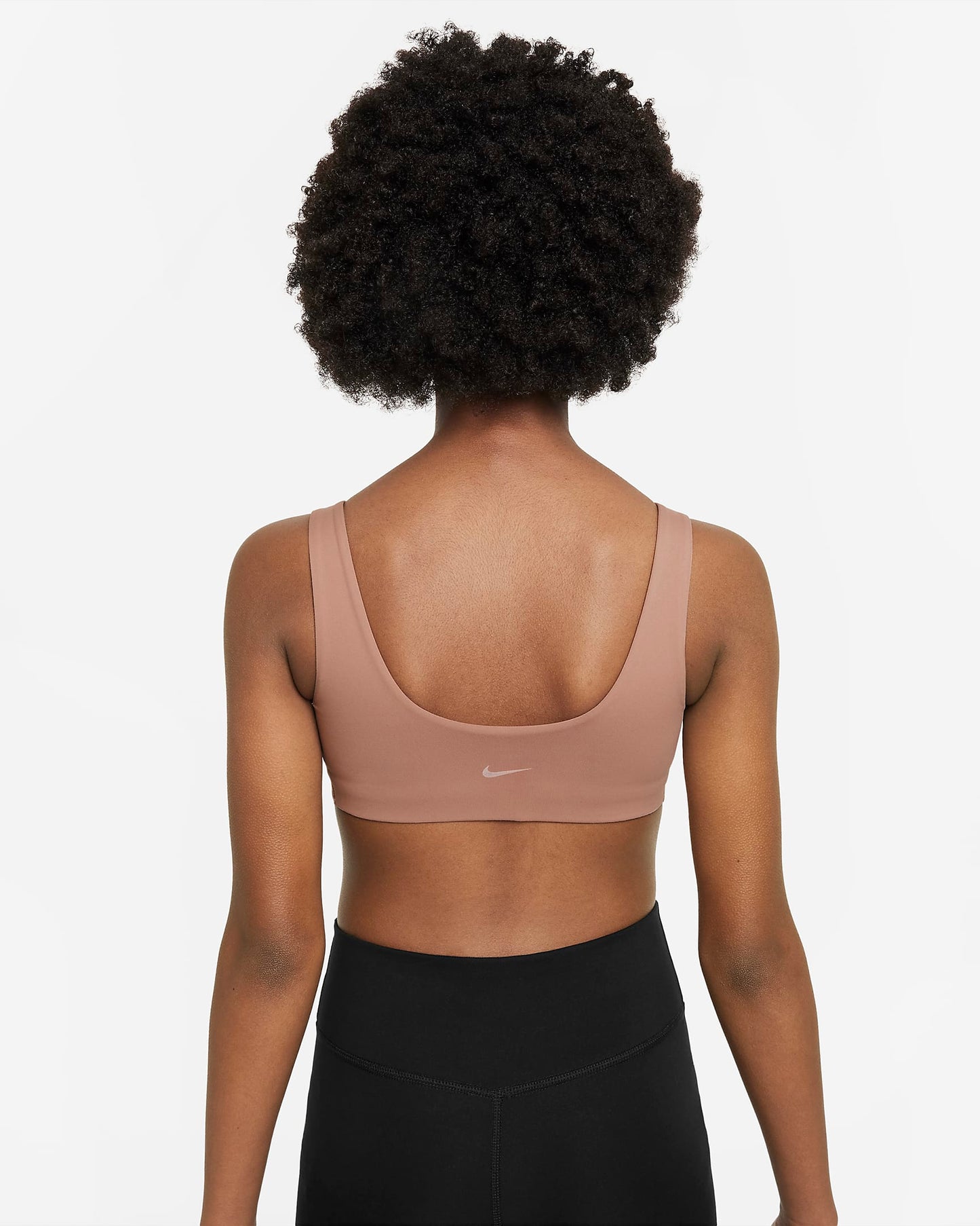 Nike Dri-FIT Alate All U Older Girls' Sports Bra | Desert Dust