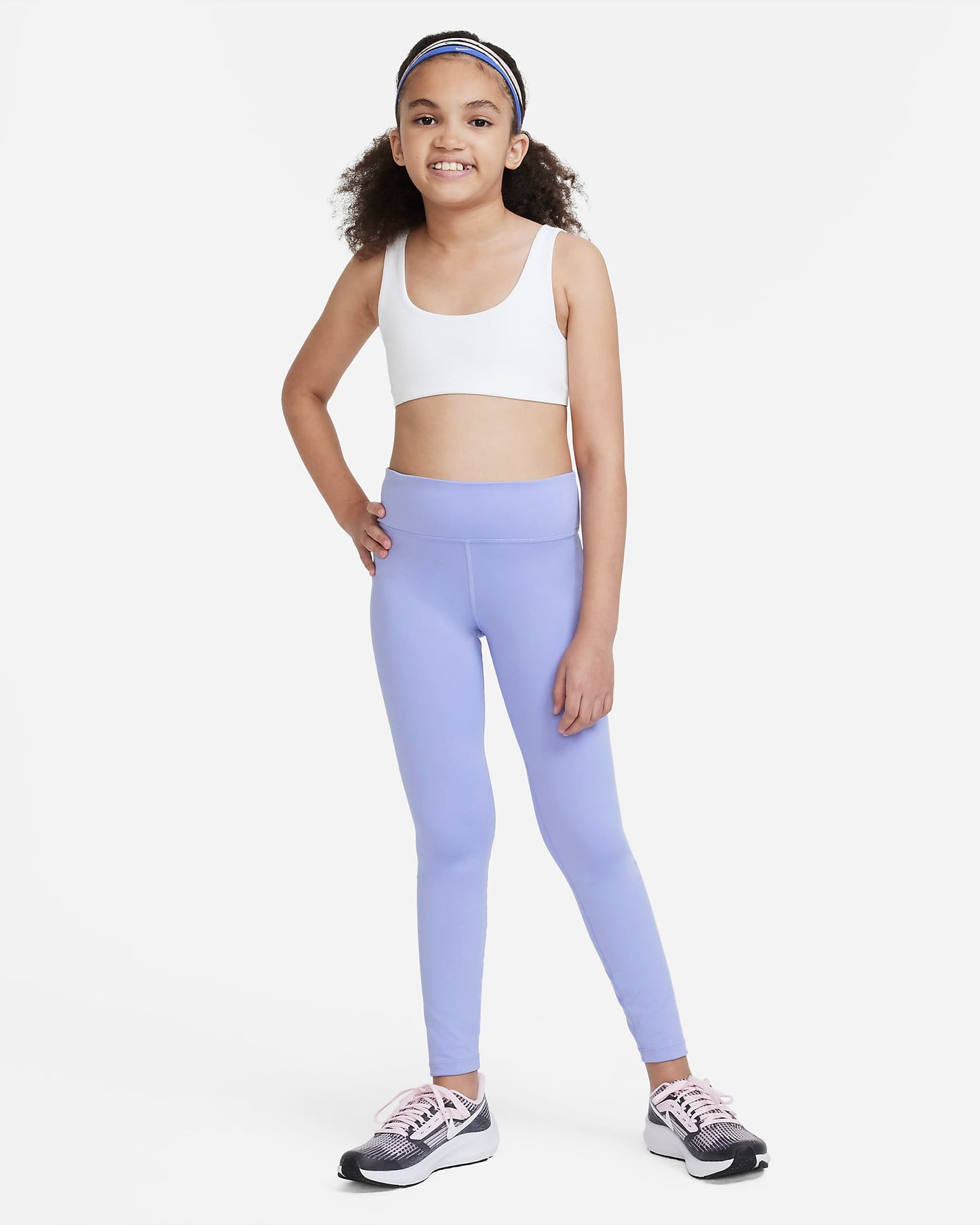 Nike Dri-FIT Alate All U Older Girls' Sports Bra | White