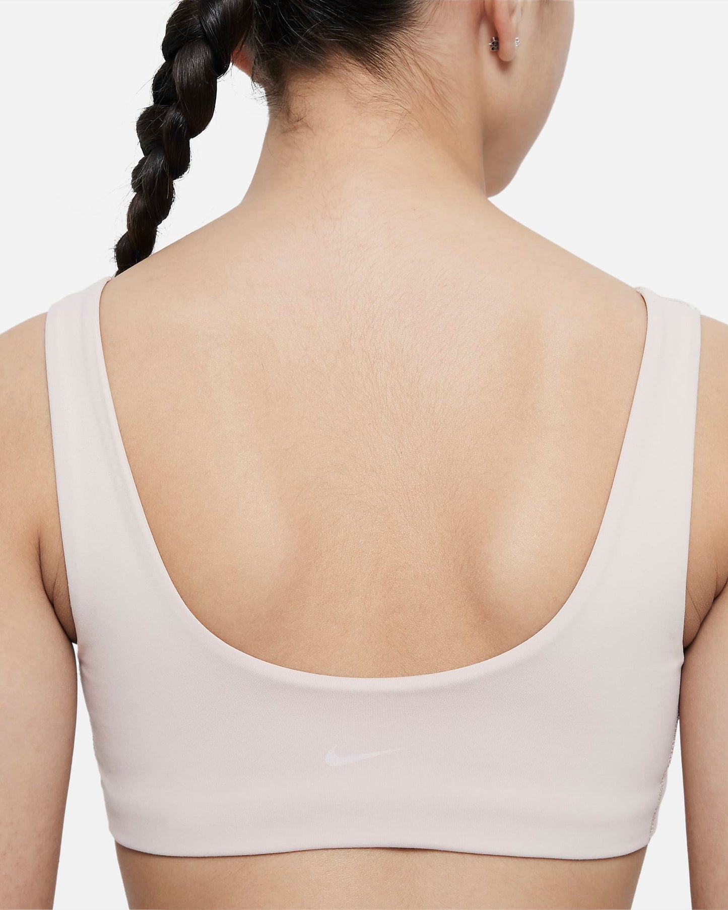 Nike Dri-FIT Alate All U Older Girls' Sports Bra | Particle Beige