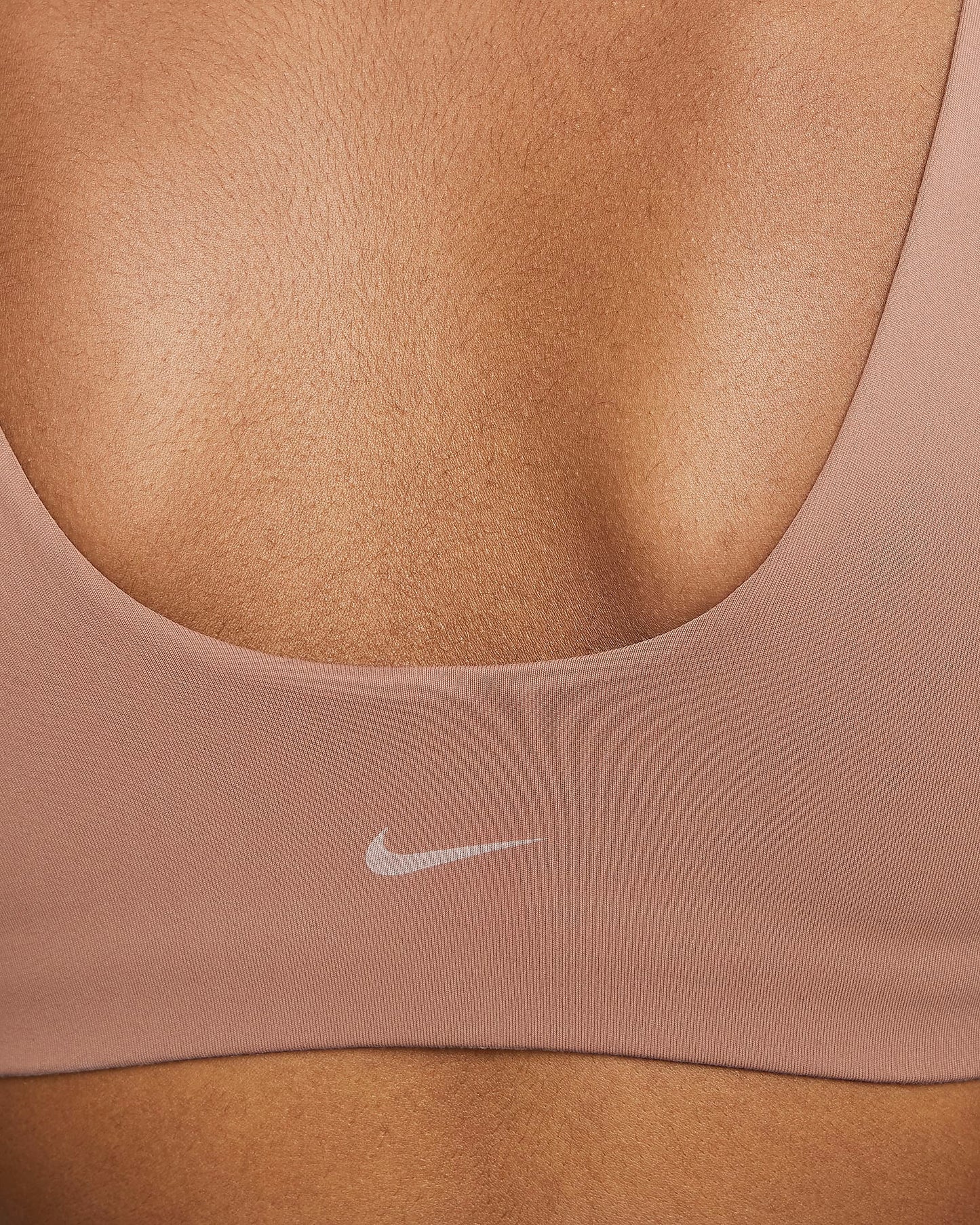 Nike Dri-FIT Alate All U Older Girls' Sports Bra | Desert Dust