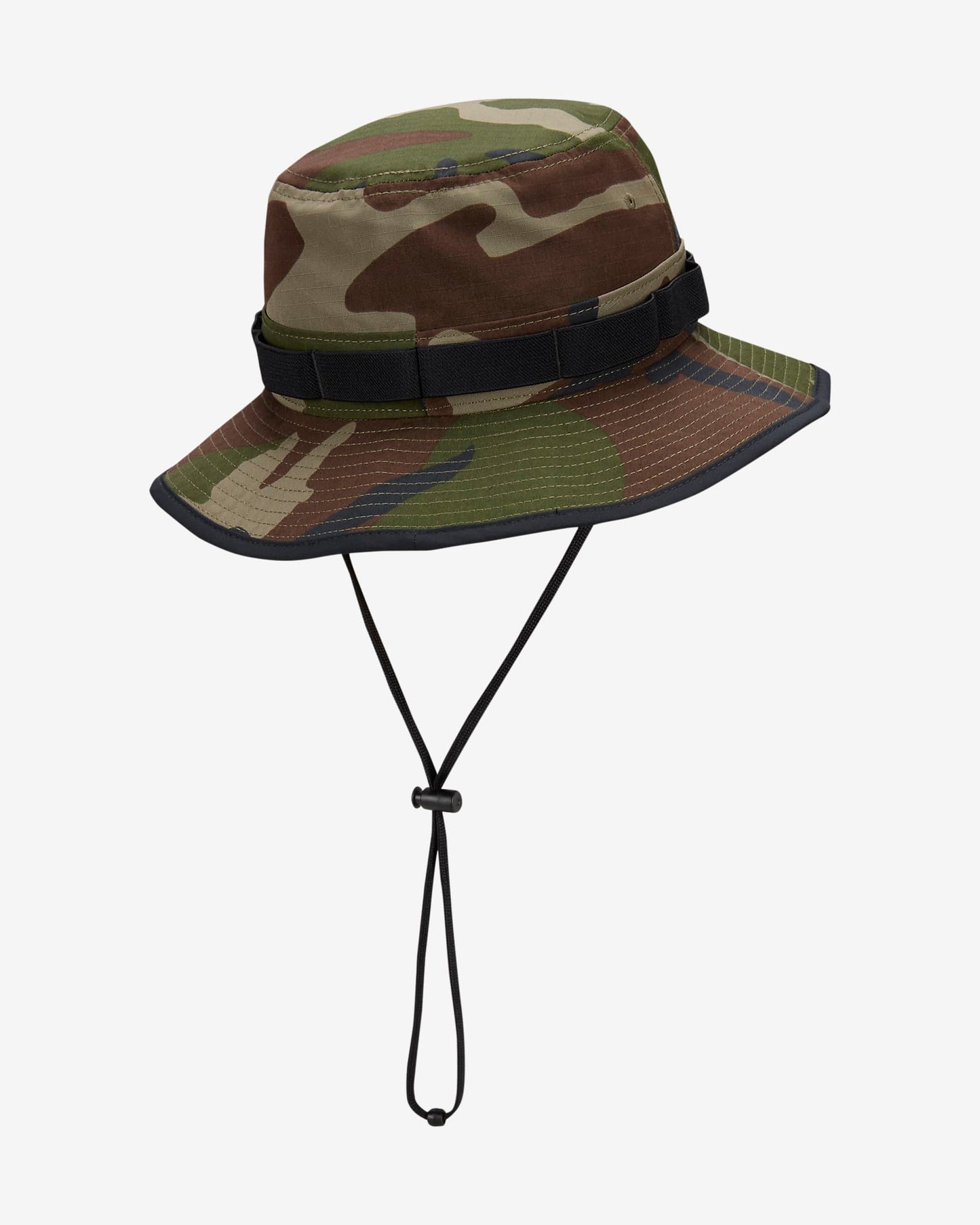 Nike Dri-FIT Apex Camo Print Bucket Hat | Medium Olive