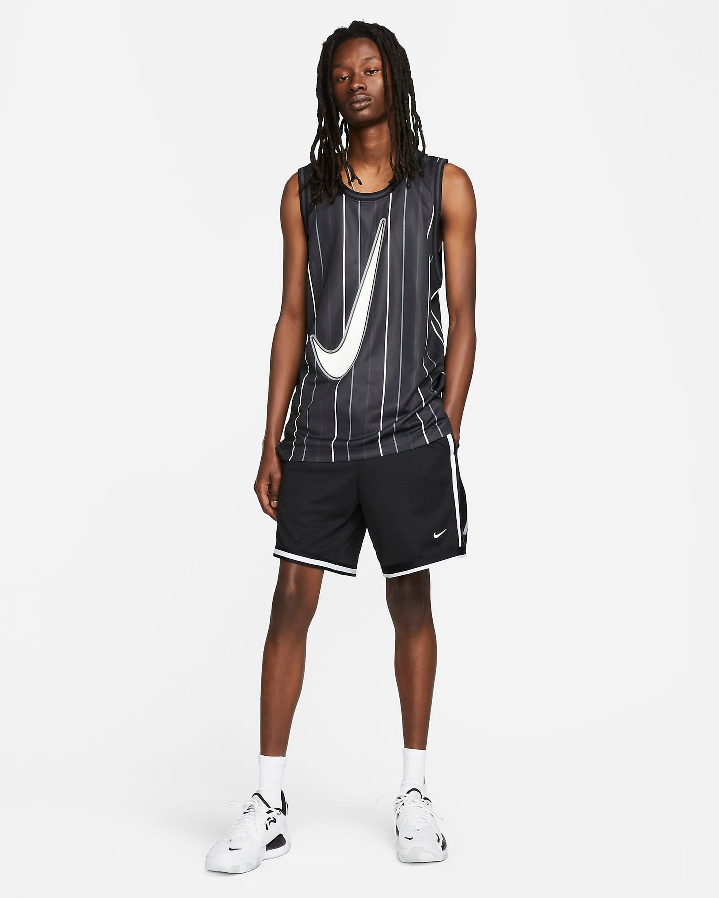 Nike Dri-FIT DNA Men's Basketball Jersey | Black