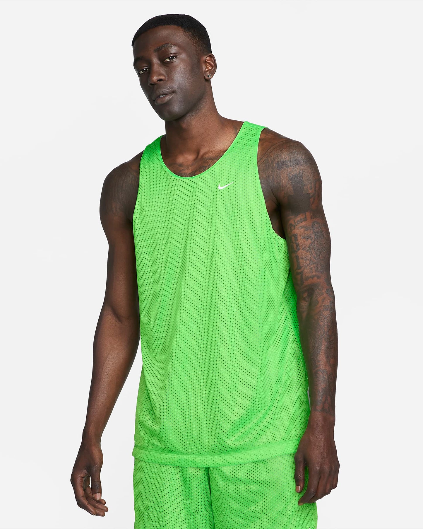 Nike Dri-FIT Standard Issue Reversible Jersey | Action Green