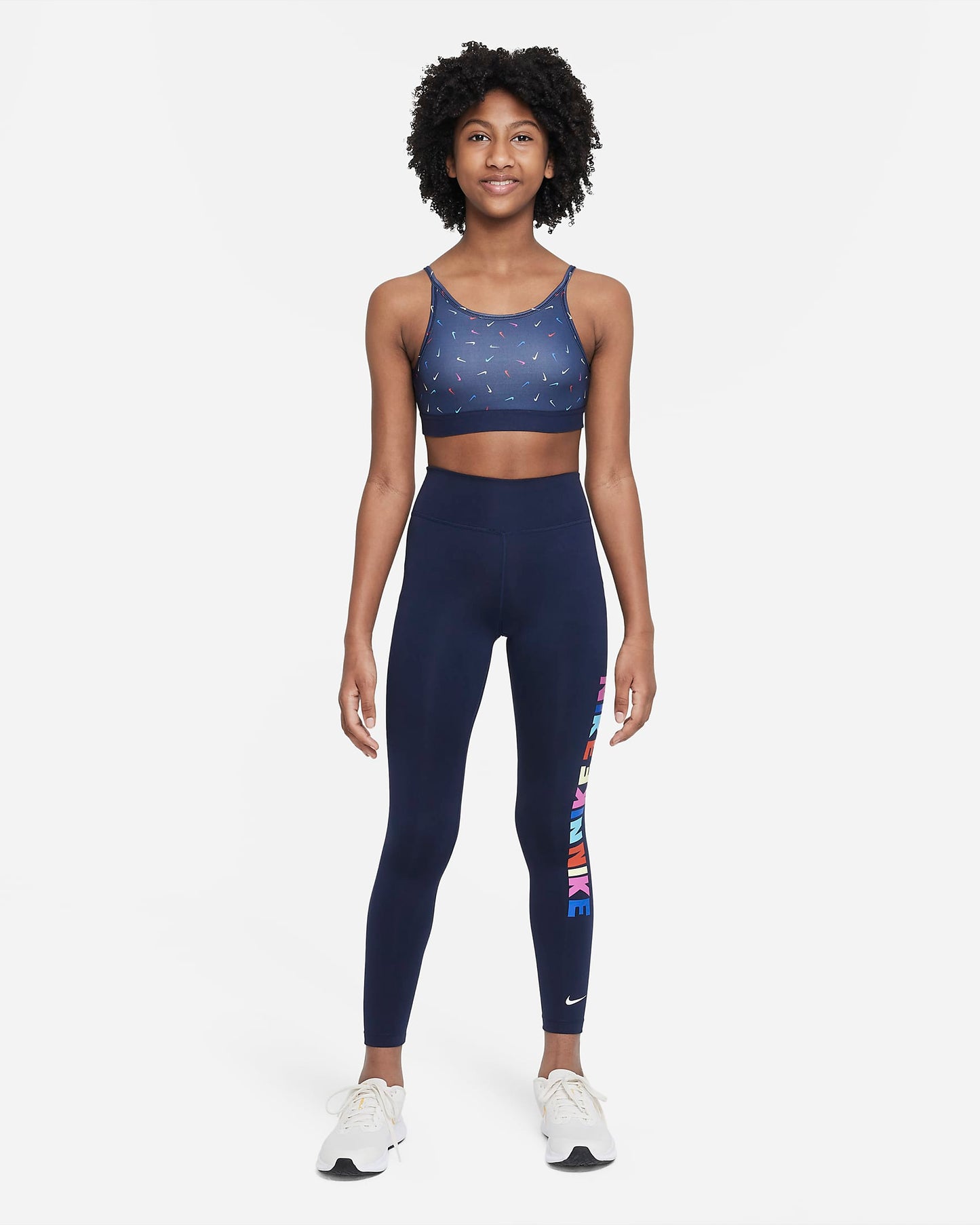 Nike Dri-FIT Trophy Older Girls' Light-Support Sports Bra | Obsidian