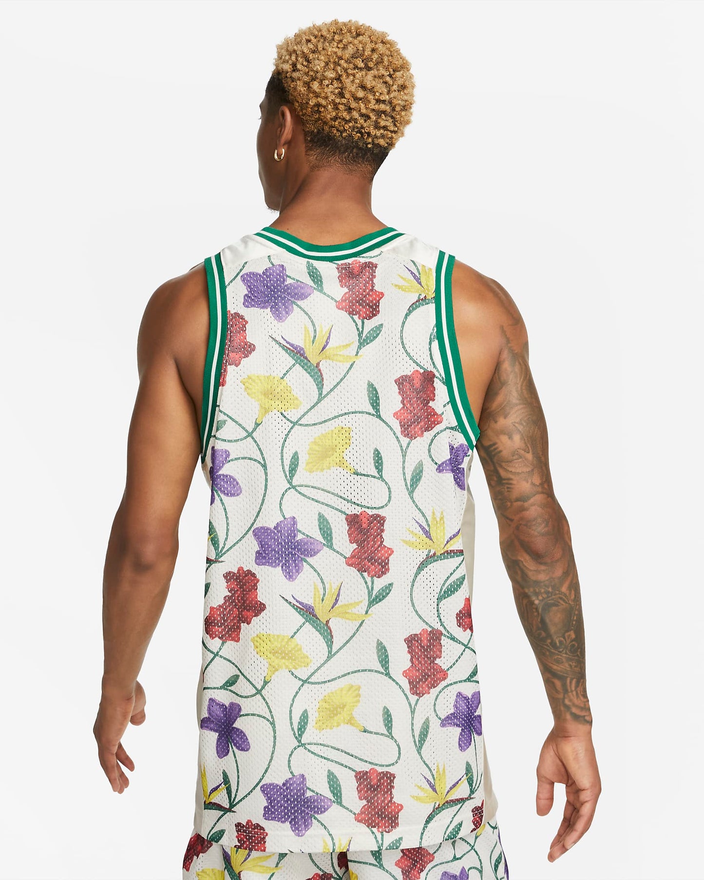 Giannis Dri-FIT Printed DNA Basketball Jersey | Pale Ivory