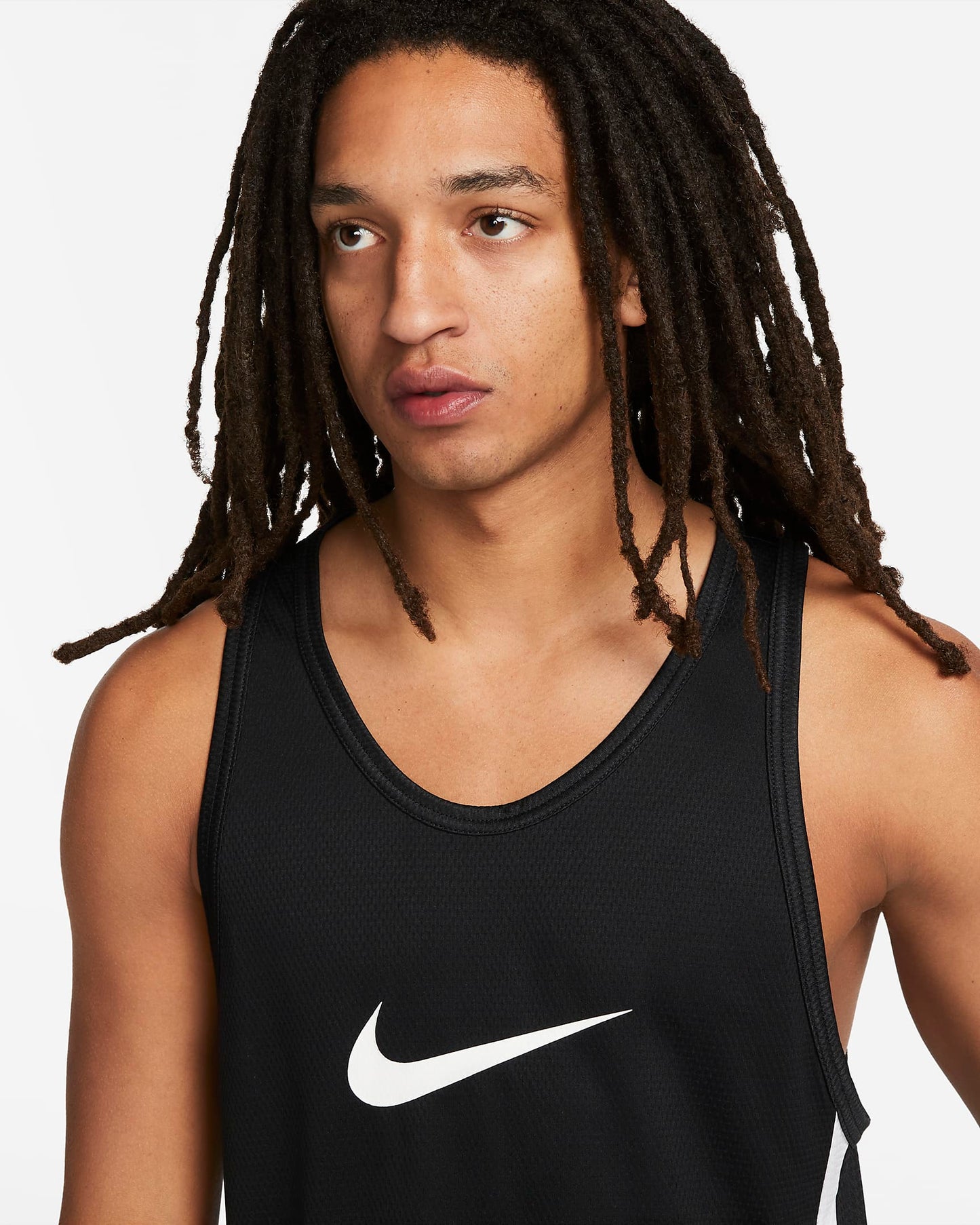 Nike Icon Men's Dri-FIT Basketball Jersey | Black