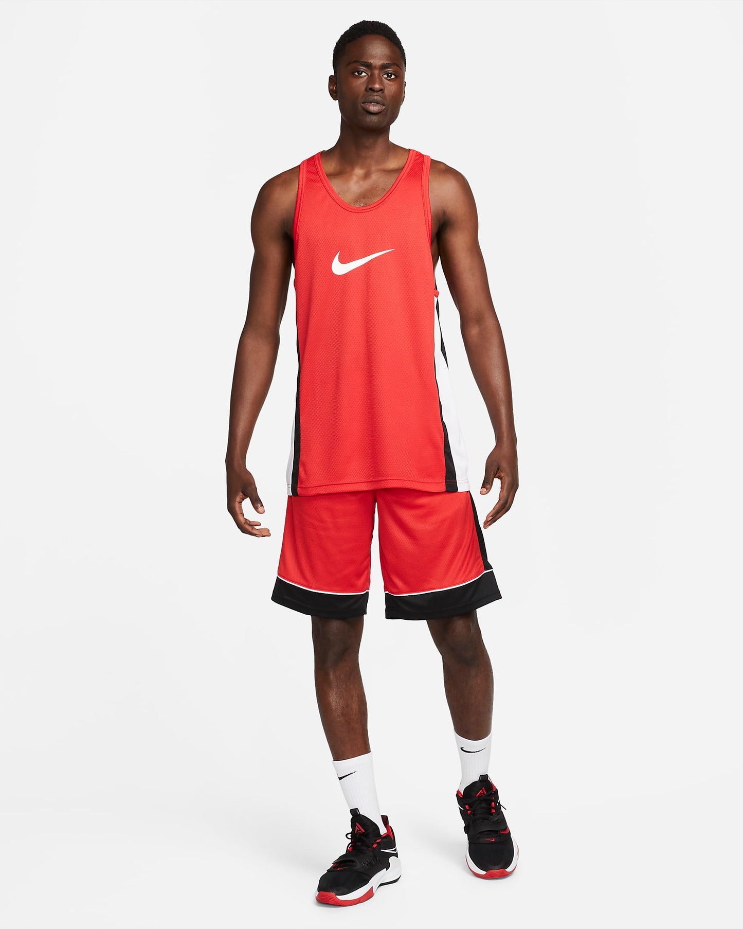 Nike Icon Men's Dri-FIT Basketball Jersey | University Red