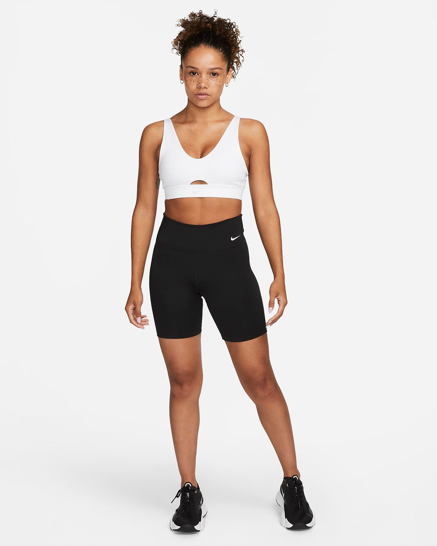 Nike Indy Plunge Cut-Out | White