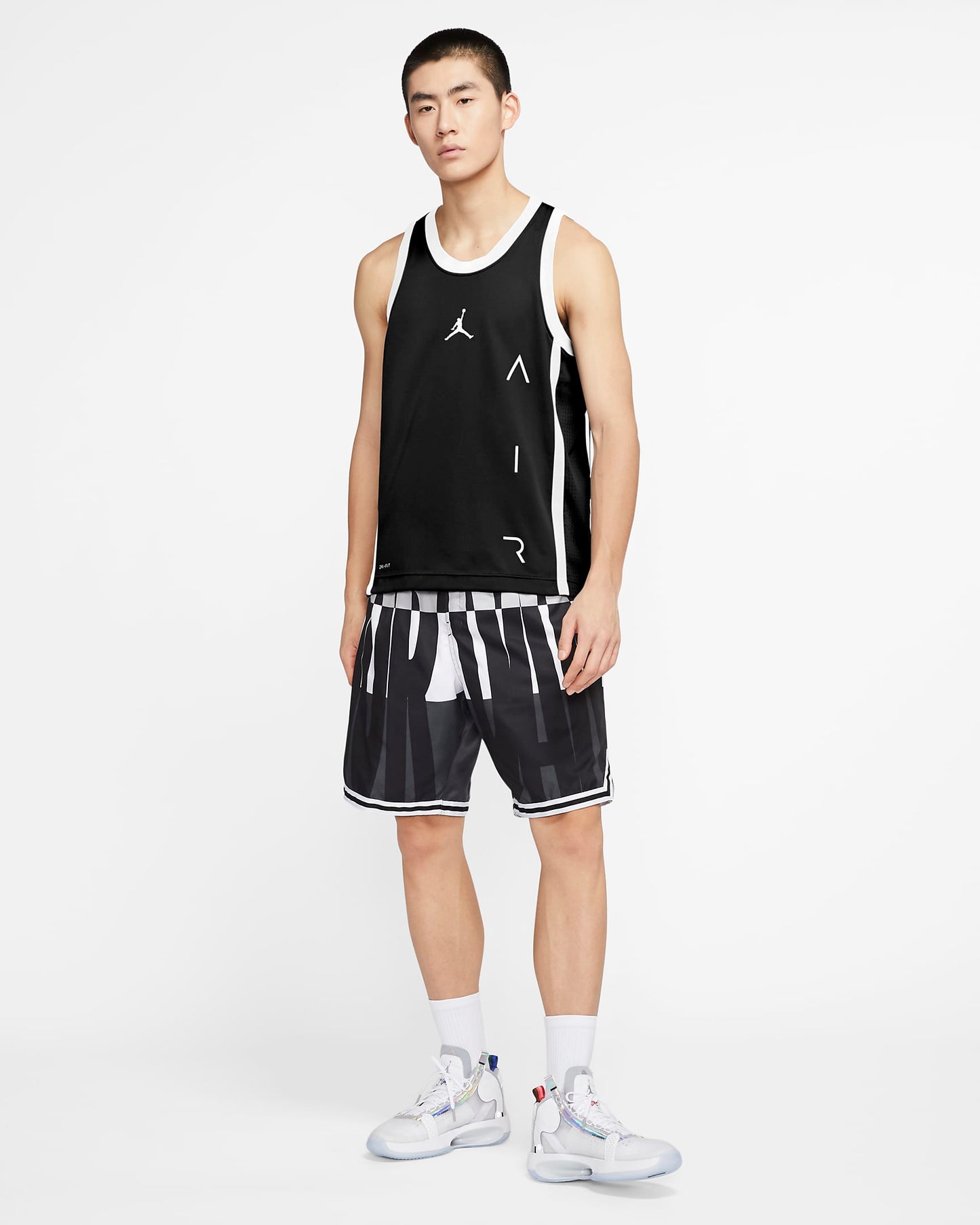 Jordan Air Men's Basketball Jersey | Black