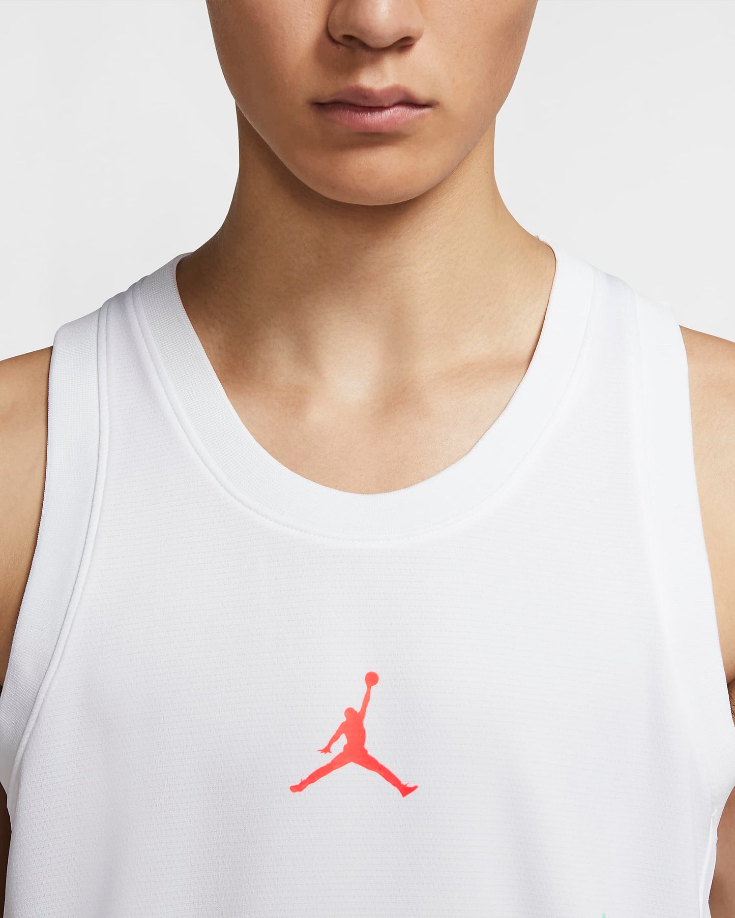 Jordan Air Men's Basketball Jersey | White