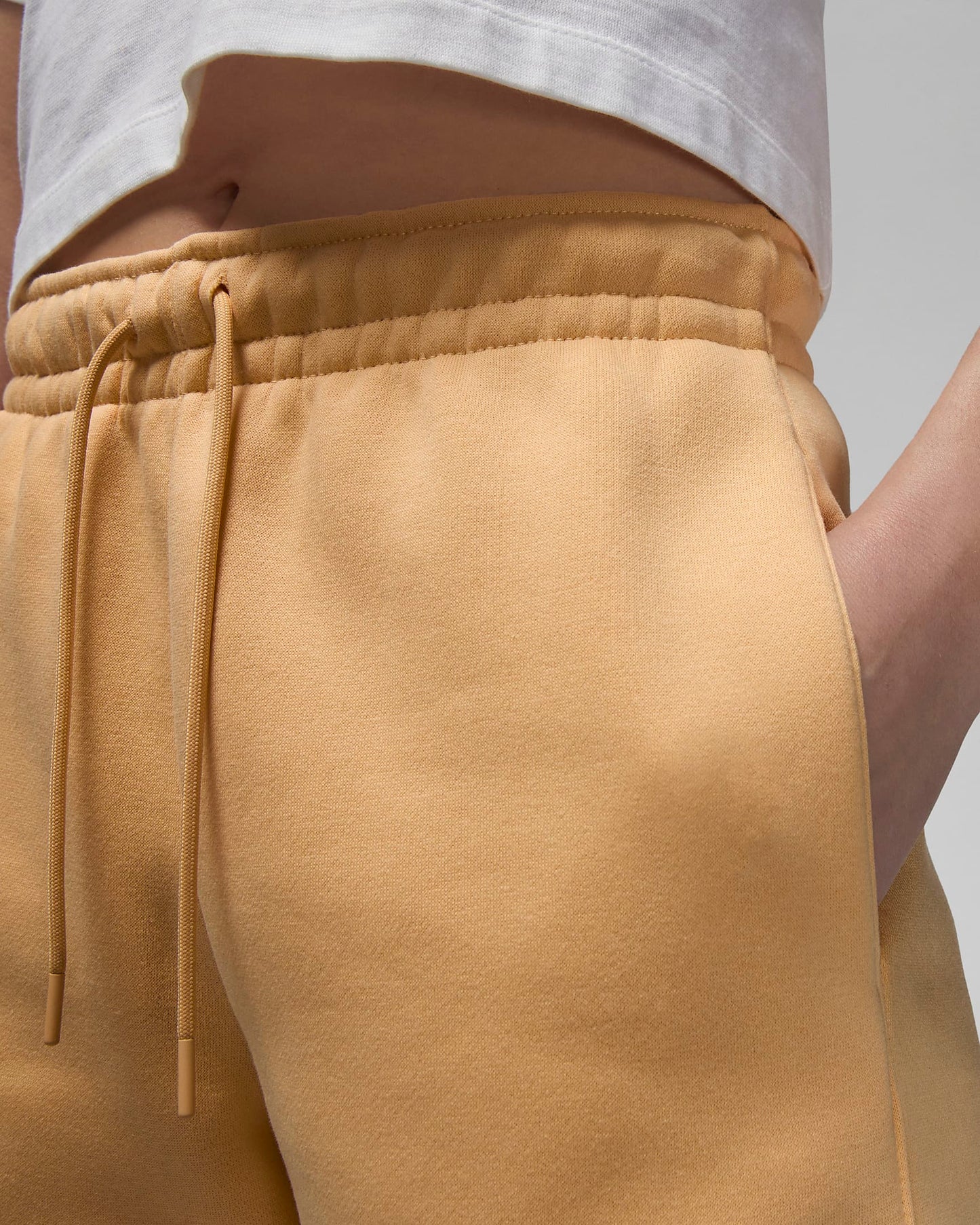 Jordan Brooklyn Fleece Shorts | Celestial Gold