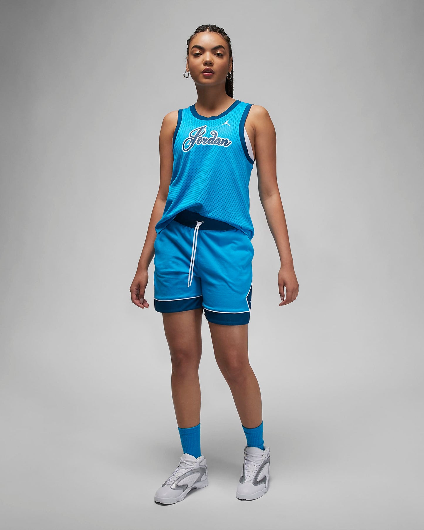 Jordan Women's Diamond Shorts | Laser Blue