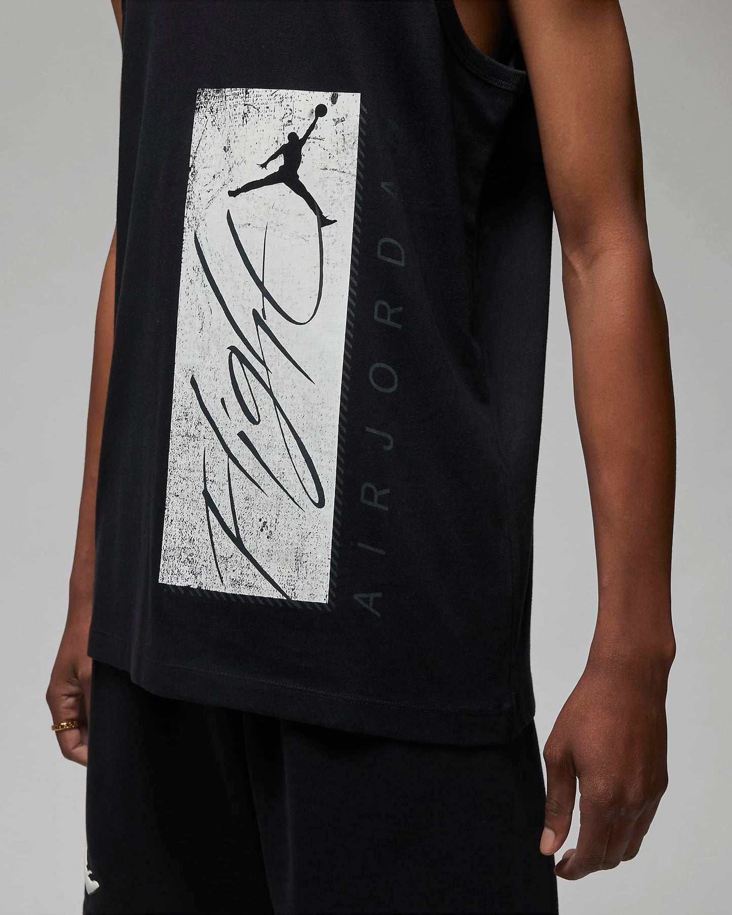 Jordan Essentials Men's Graphic Tank Top | Black