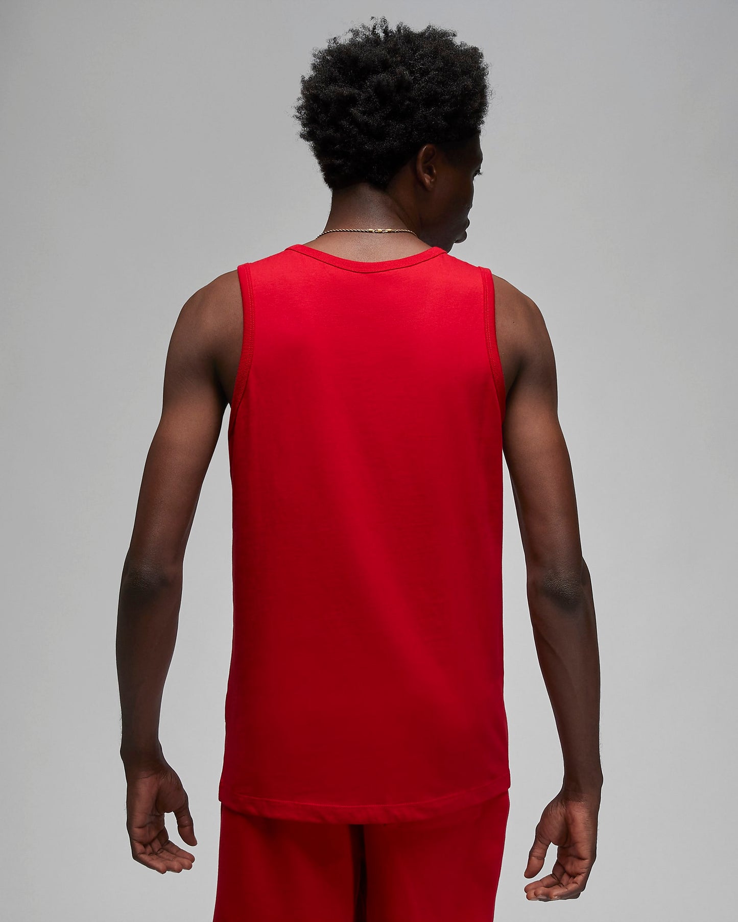 Jordan Essentials Men's Graphic Tank Top | Gym Red