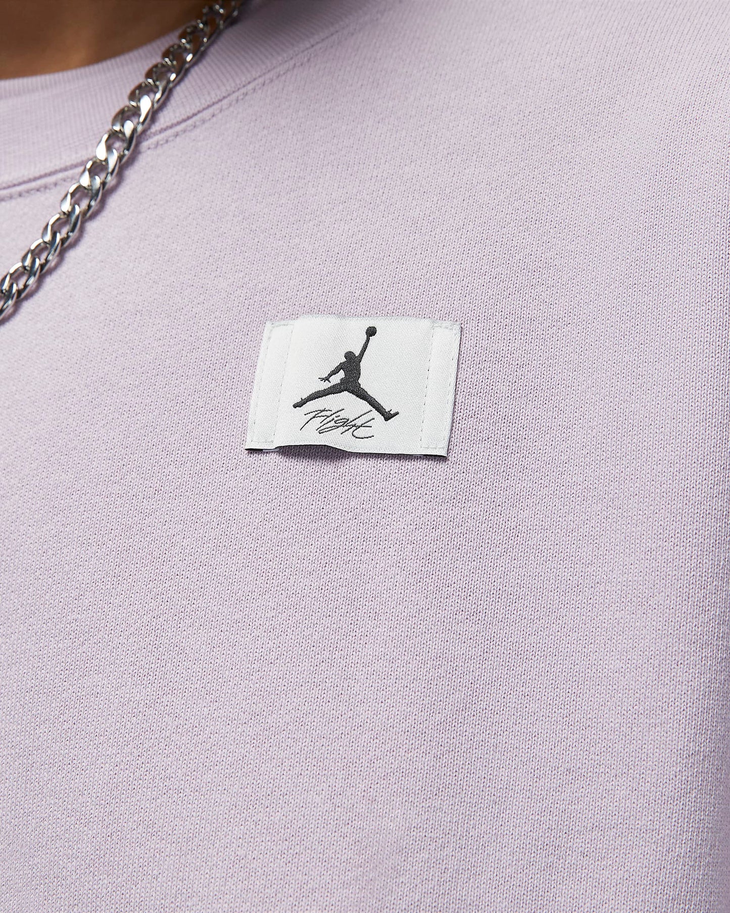 Jordan Flight Women's Fleece Crew | Iced Lilac