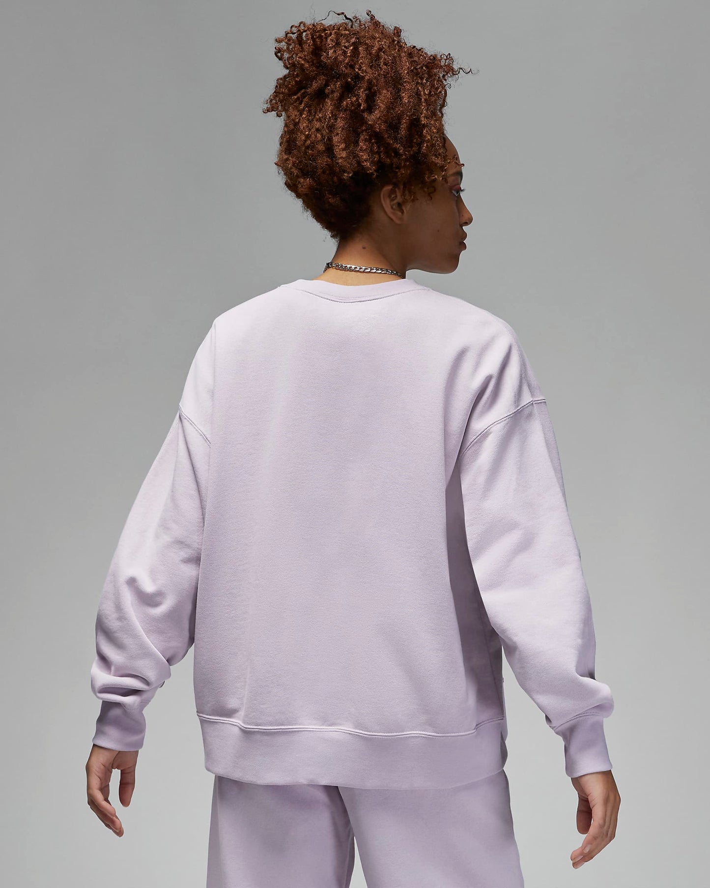 Jordan Flight Women's Fleece Crew | Iced Lilac