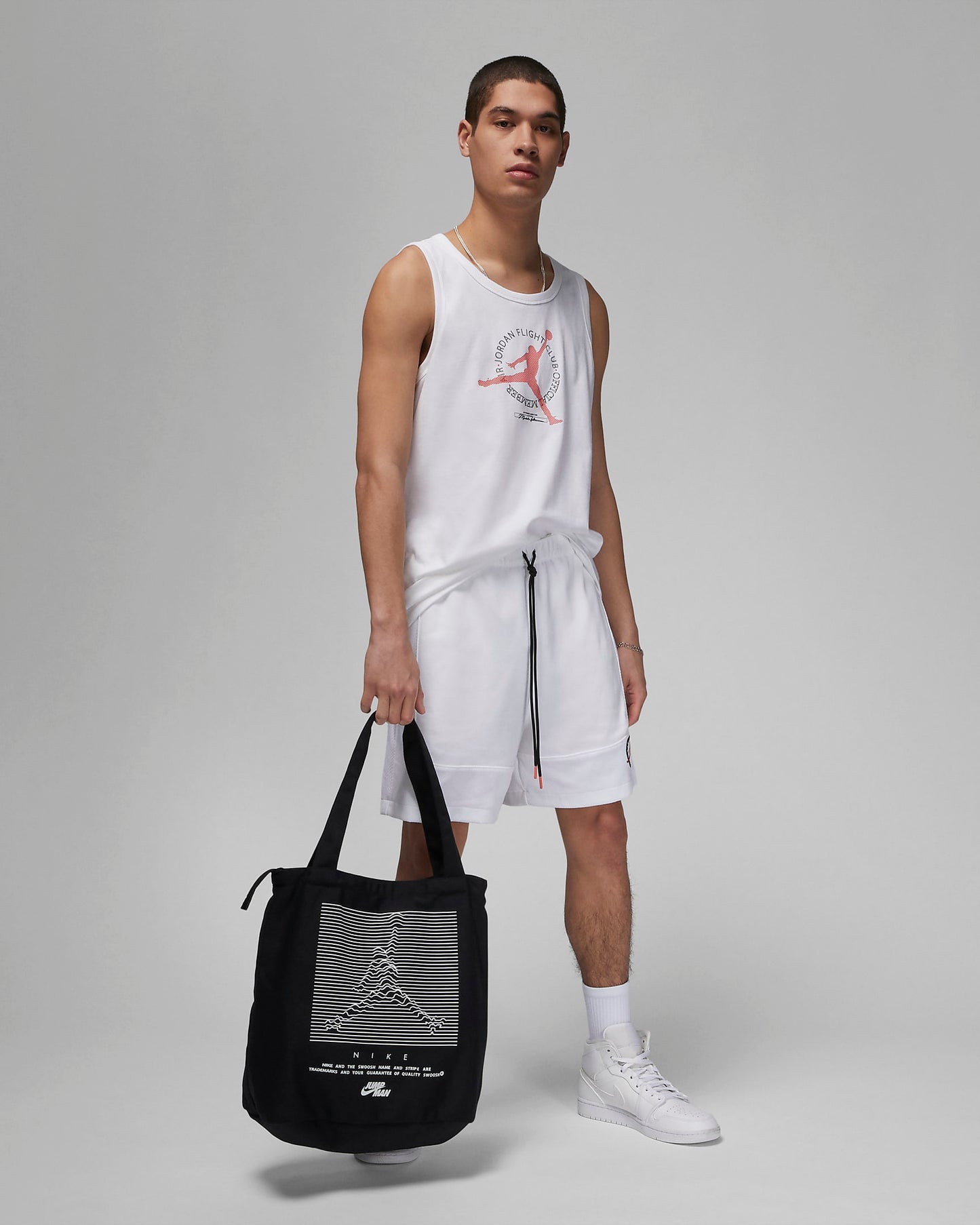 Jordan Flight MVP Men's Tank Top | White