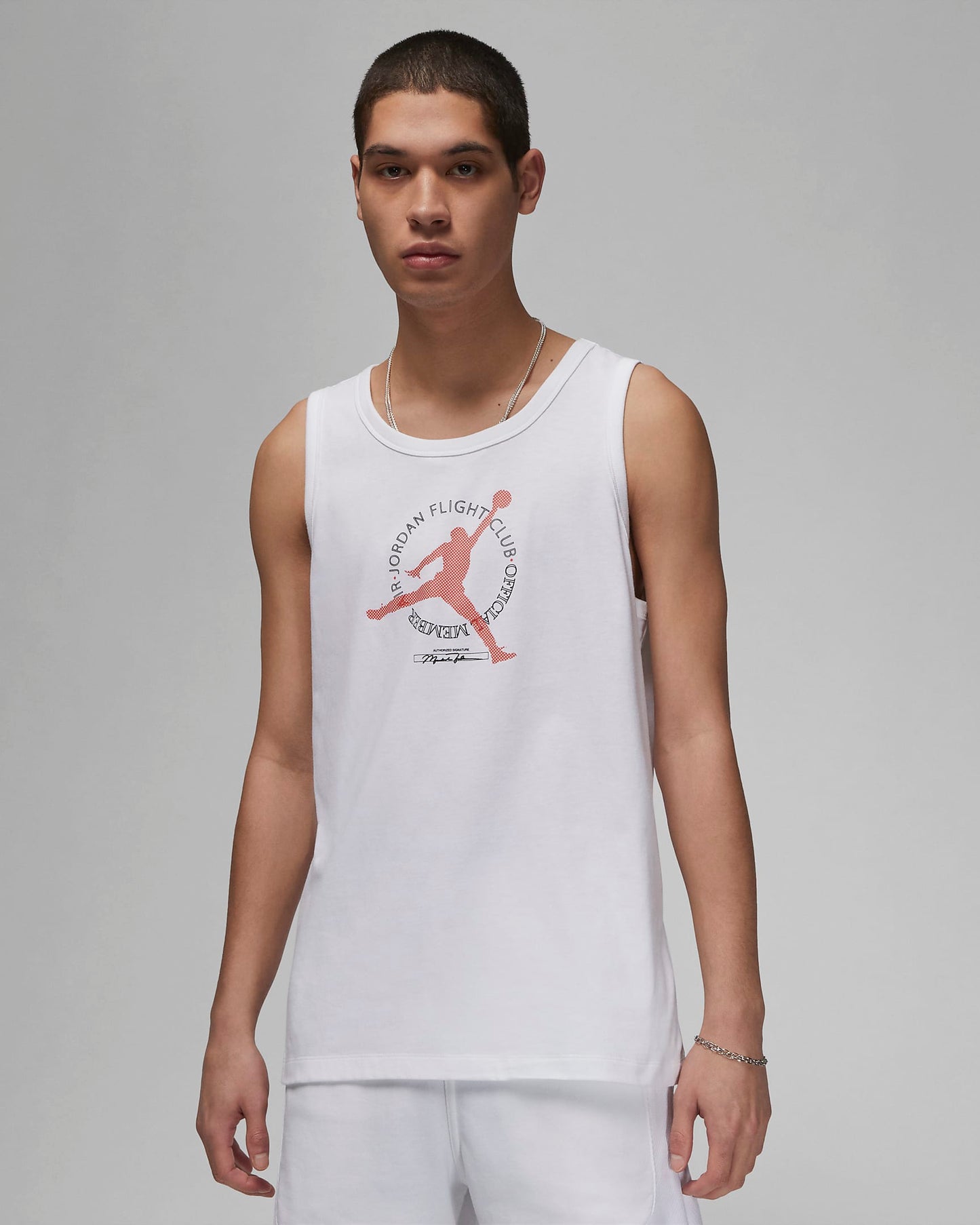 Jordan Flight MVP Men's Tank Top | White