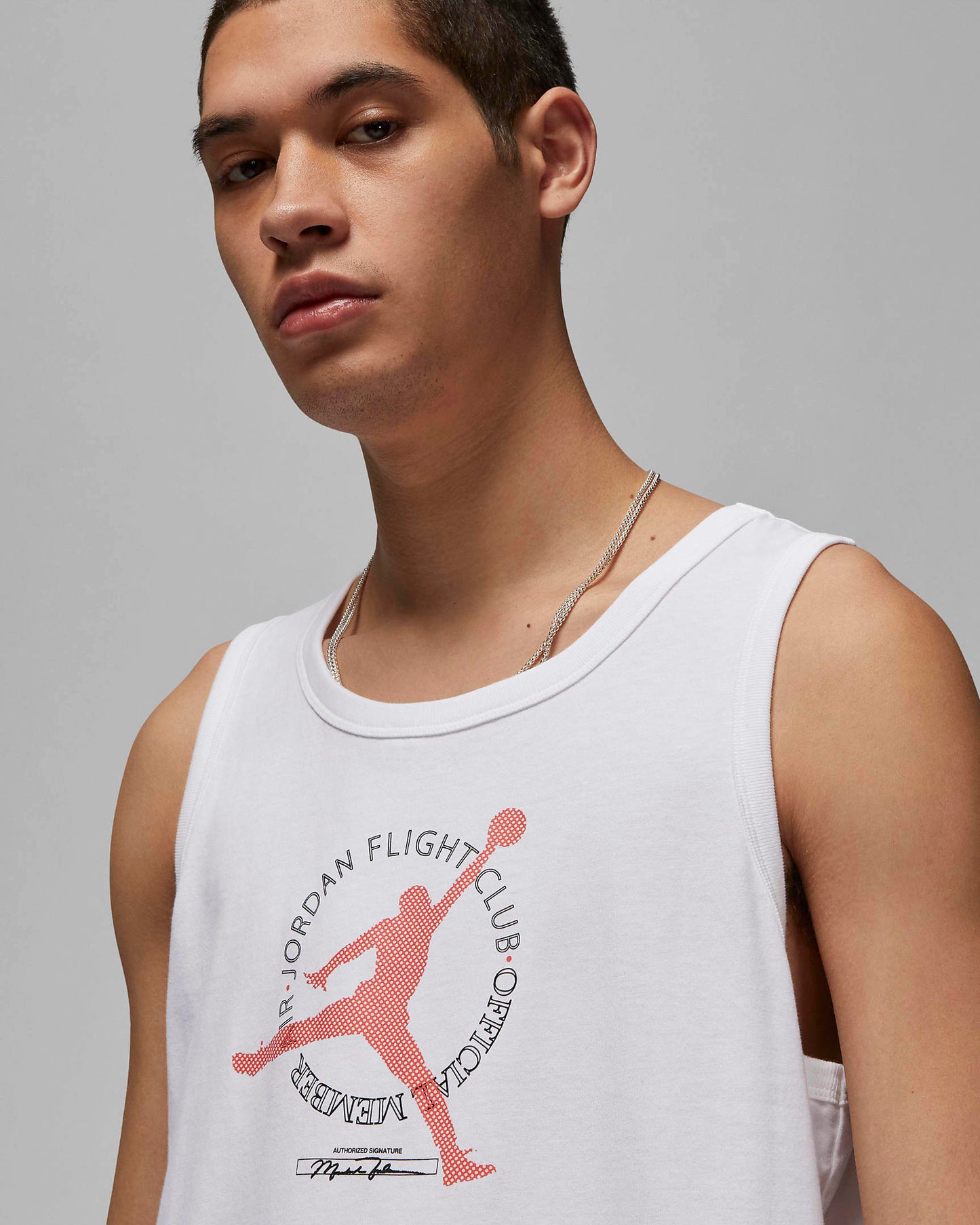 Jordan Flight MVP Men's Tank Top | White