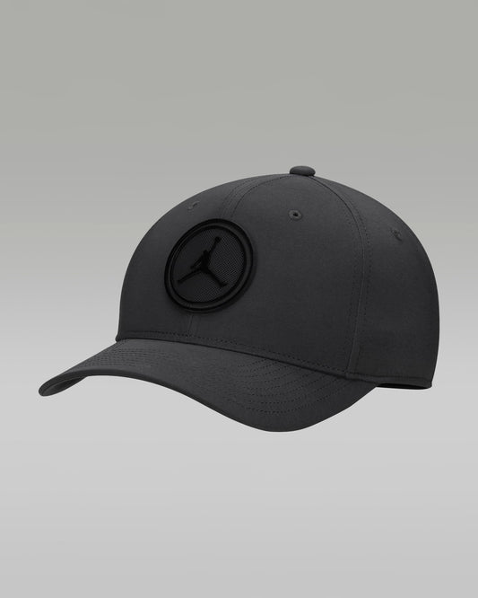 Jordan Rise Structured Adjustable Cap | Black