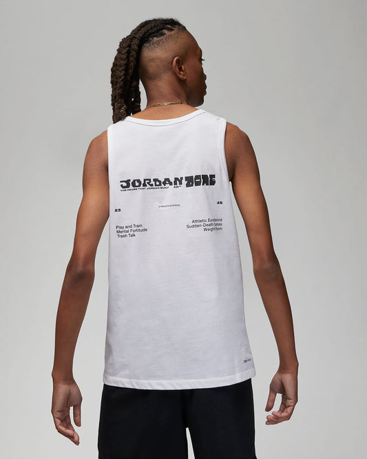 Jordan Sport Men's Graphic Tank Top | White