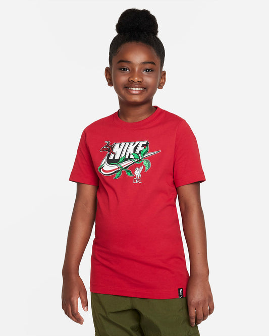 Liverpool F.C. Older Kids' Nike T-Shirt | Gym Red